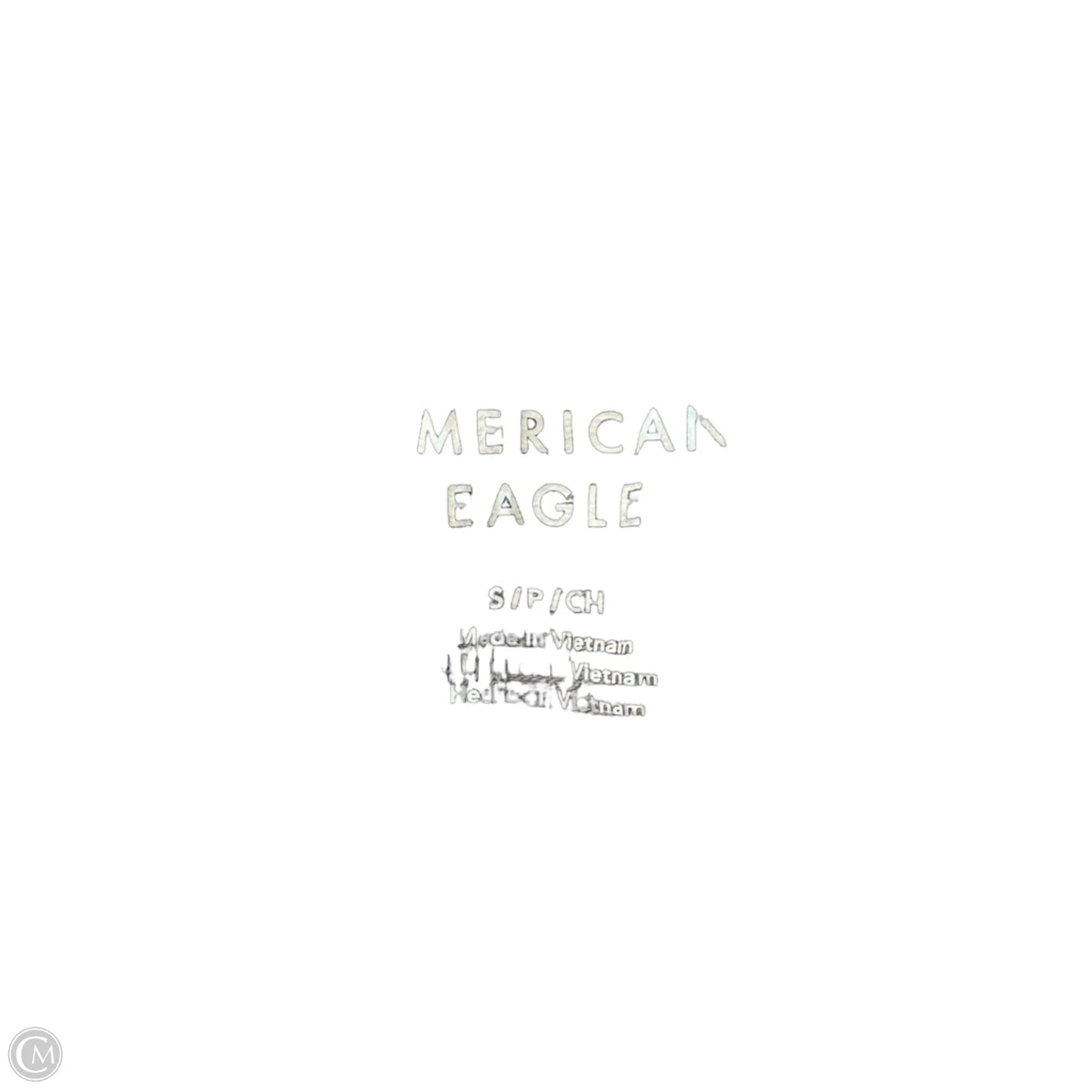 Top Long Sleeve Basic By American Eagle In Brown, Size: S
