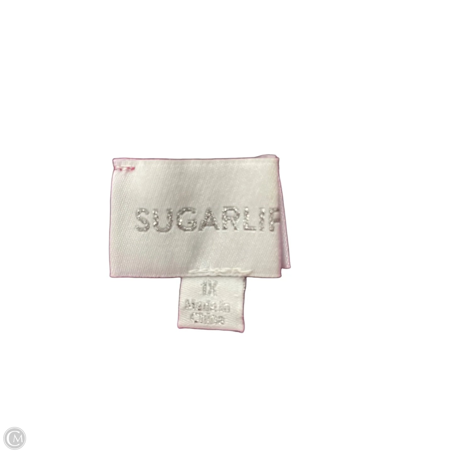 Dress Casual Maxi By Sugar Lips In Orange & Purple, Size: 1x