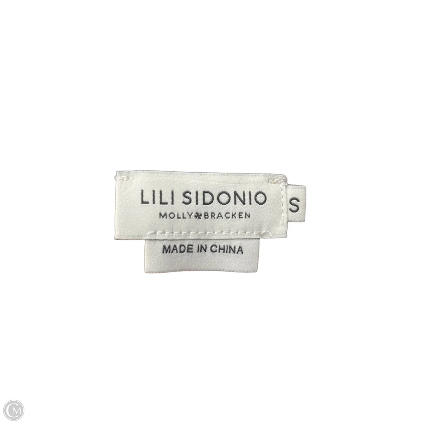 Top Short Sleeve By Lili Sidonio In Gold & Green, Size: S