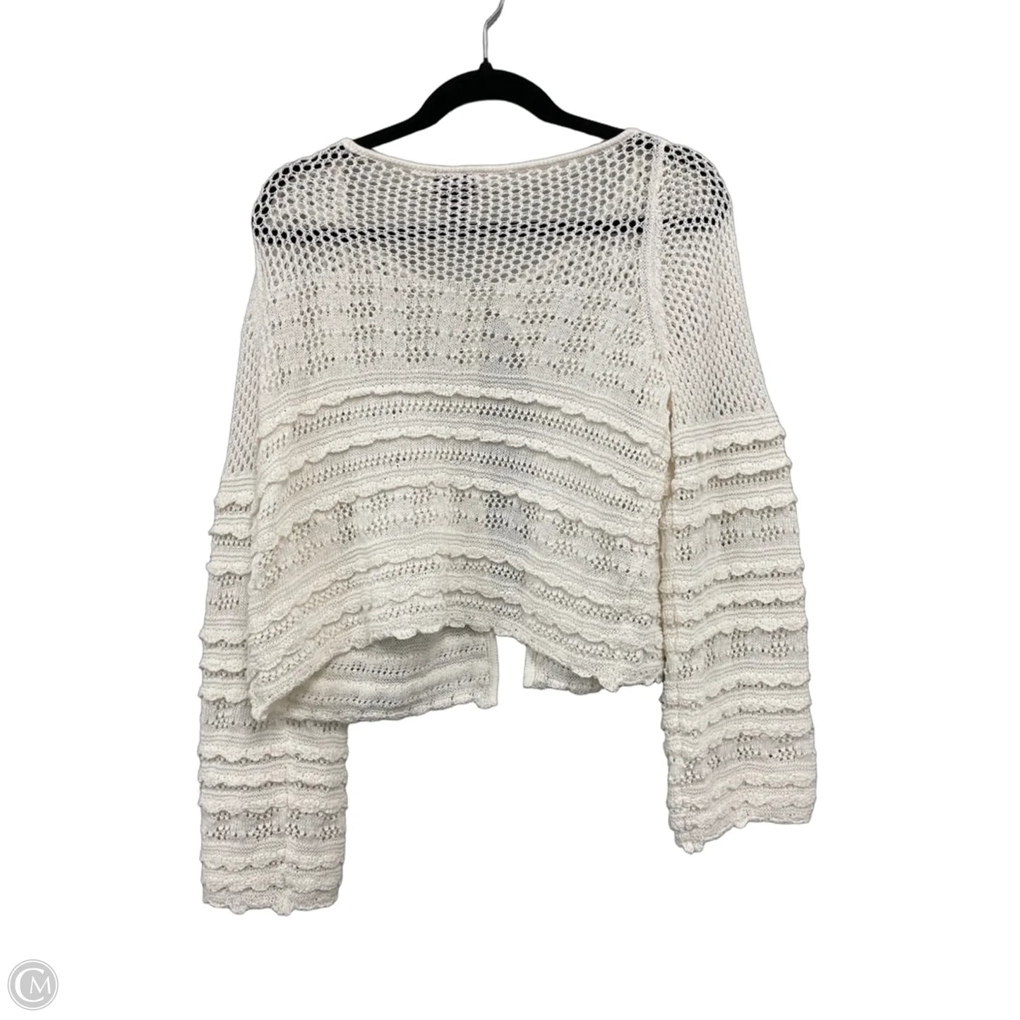 Cardigan By Scoop In Cream, Size: S