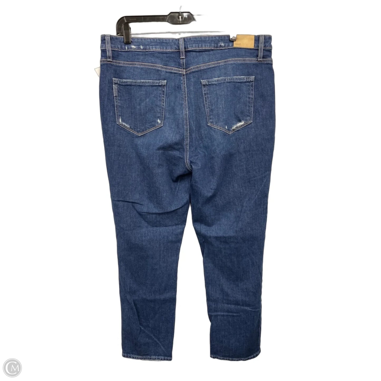 Jeans Straight By Paige In Blue, Size: 18