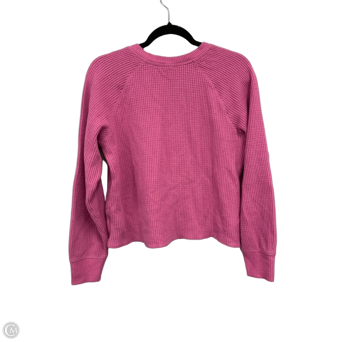 Top Long Sleeve By Old Navy In Pink, Size: M