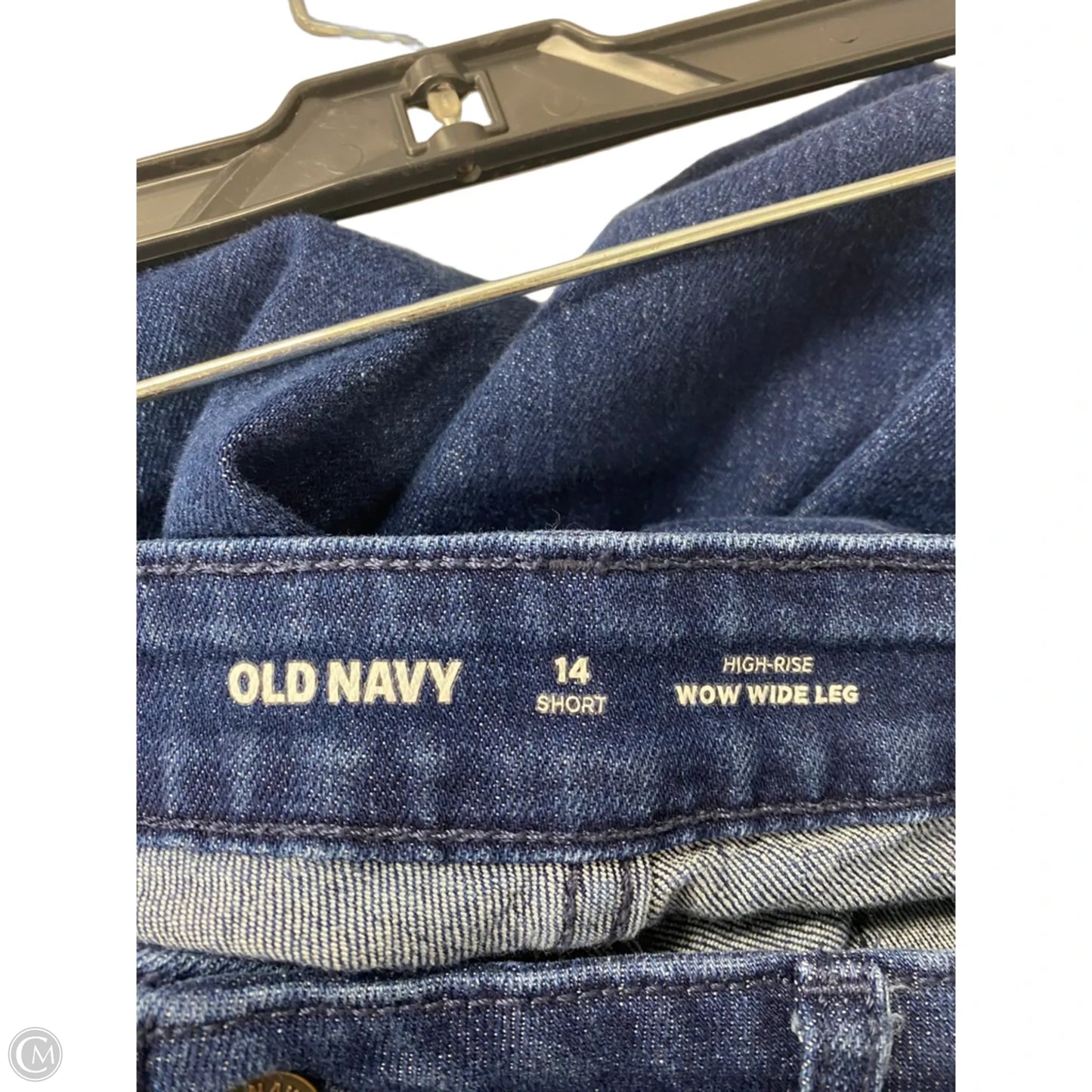 Jeans Wide Leg By Old Navy In Blue, Size: 14