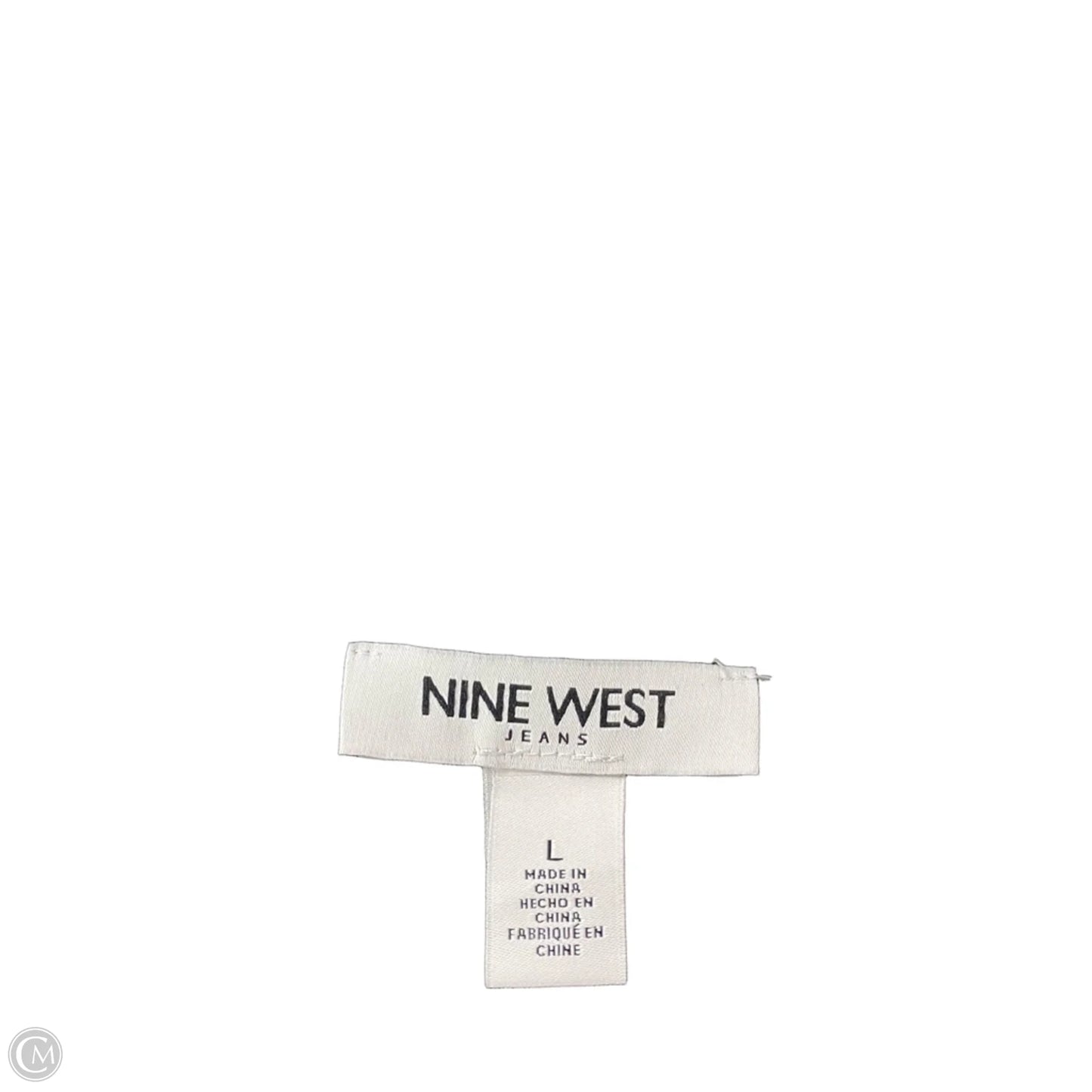Dress Casual Short By Nine West In Grey, Size: L