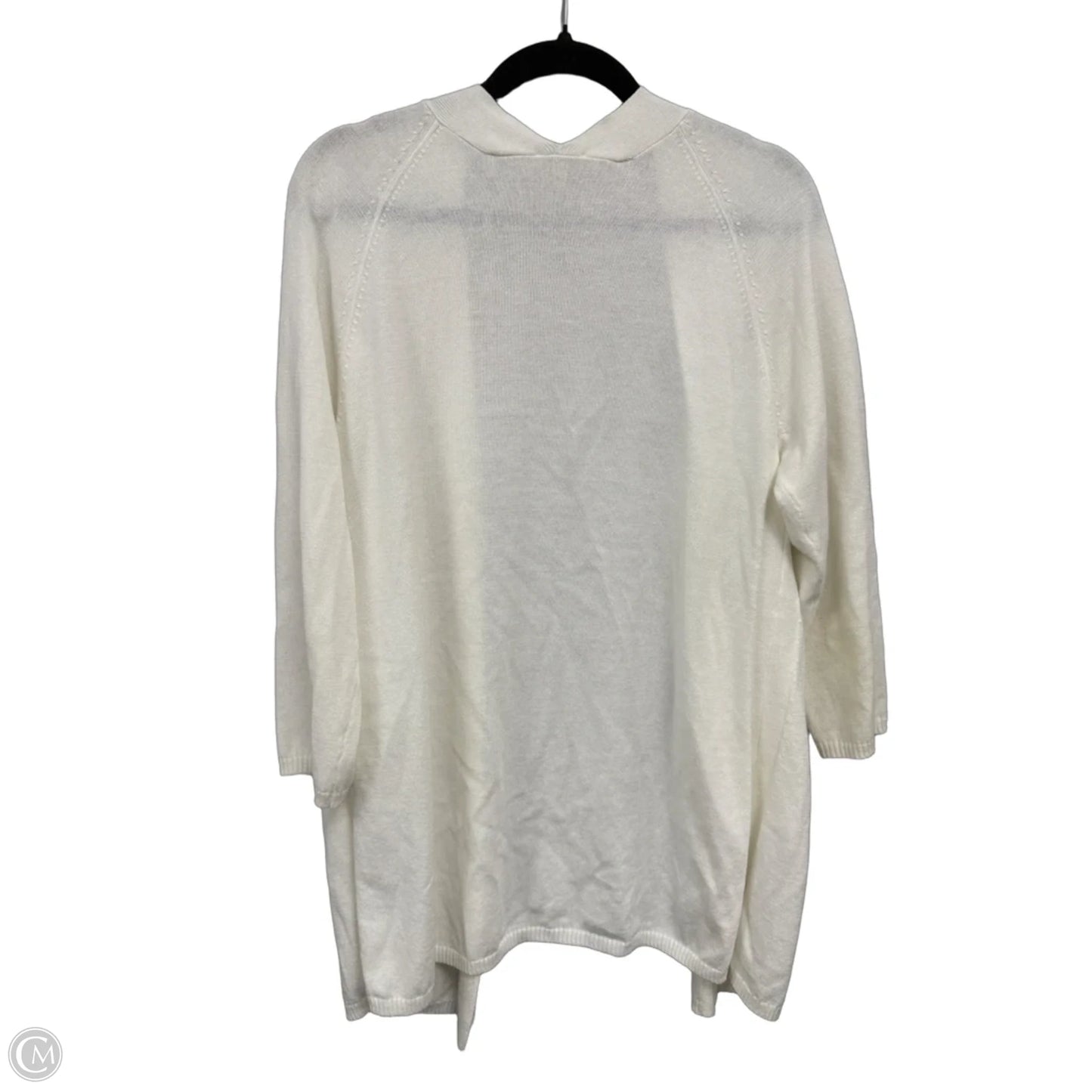 Cardigan By Talbots In Cream, Size: L