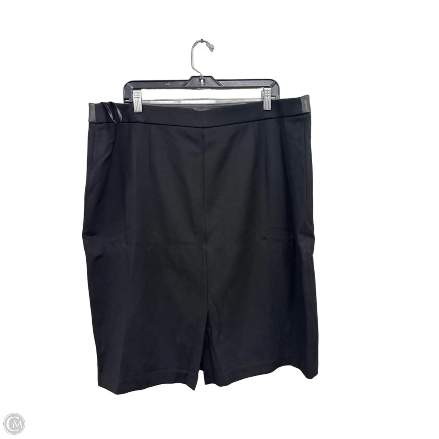 Skirt Mini & Short By Kasper In Black, Size: 2x