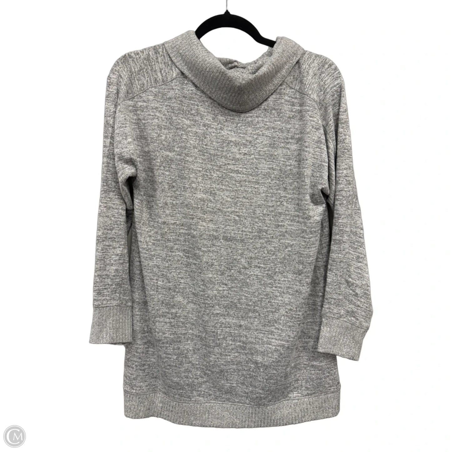 Top Long Sleeve By Chicos In Grey, Size: S