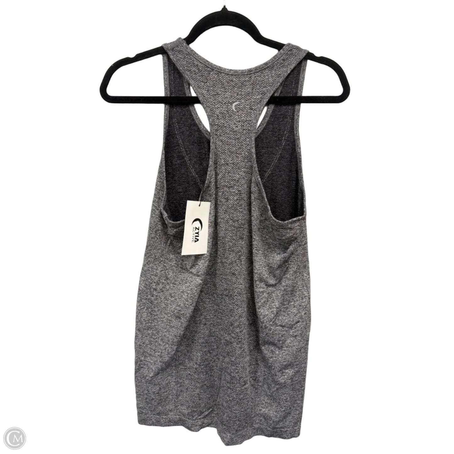 Athletic Tank Top By Zyia In Grey, Size: L