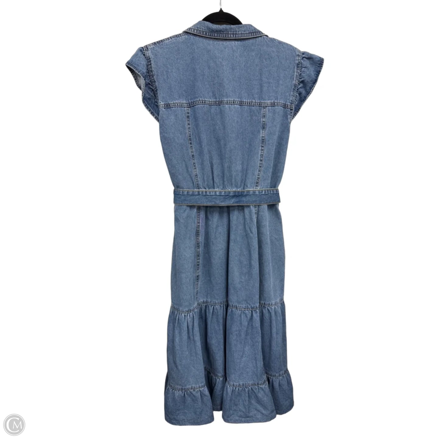 Dress Casual Midi By Crown And Ivy In Blue, Size: 12