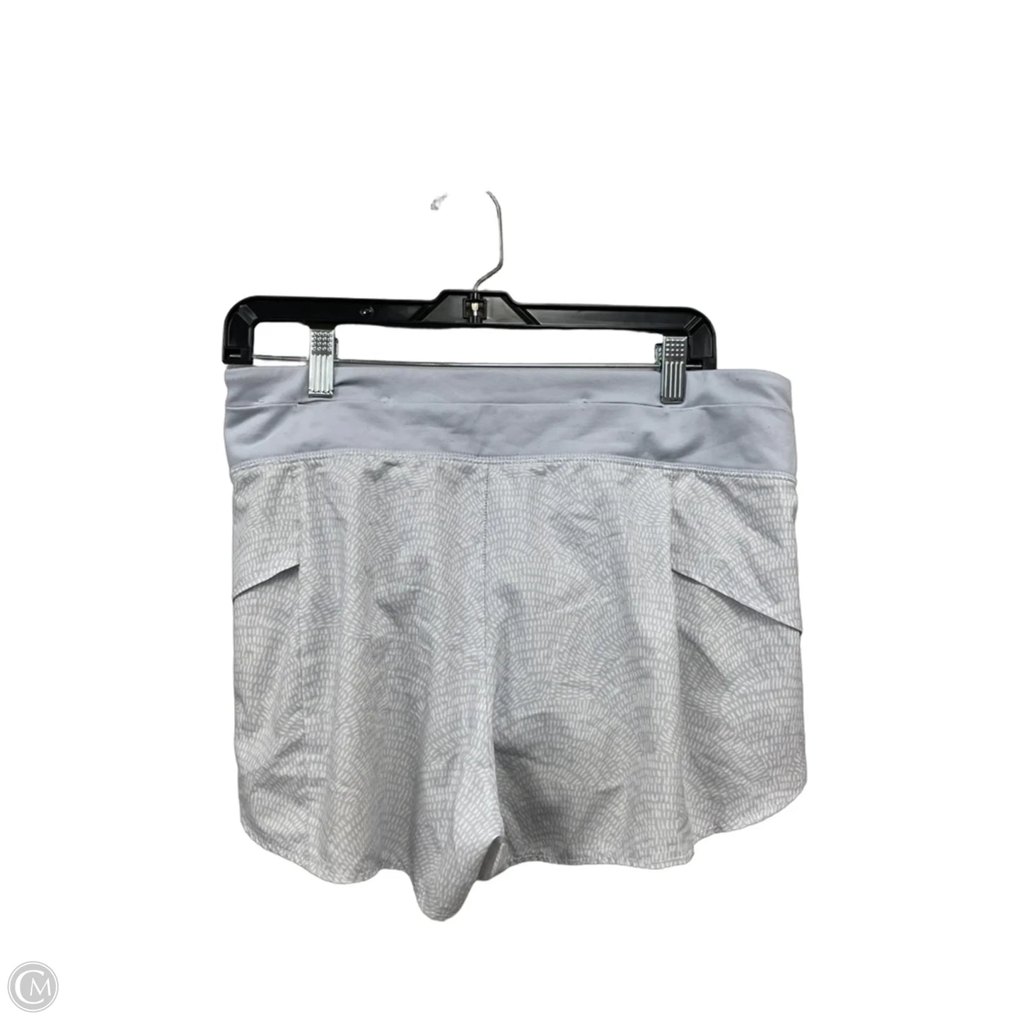Athletic Shorts By Calia In Grey & White, Size: M