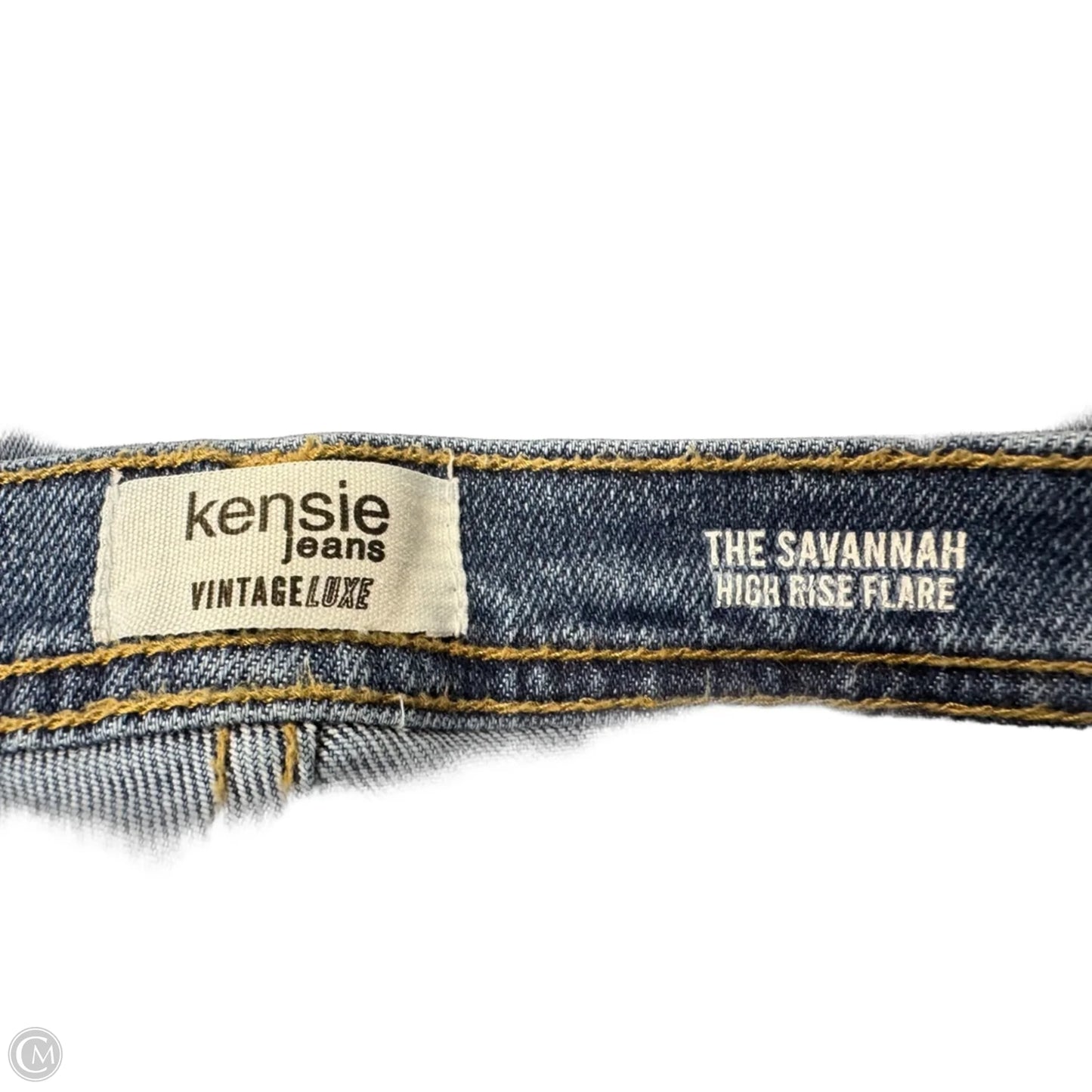 Jeans Flared By Kensie In Blue, Size: 4