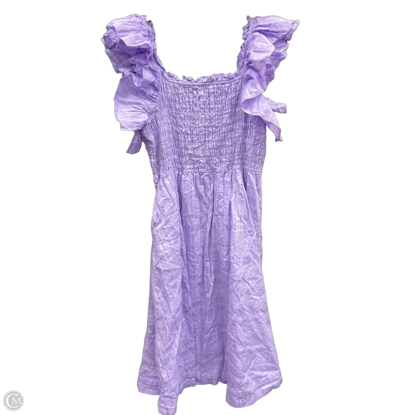 Dress Casual Midi By Banana Republic In Purple, Size: Xl