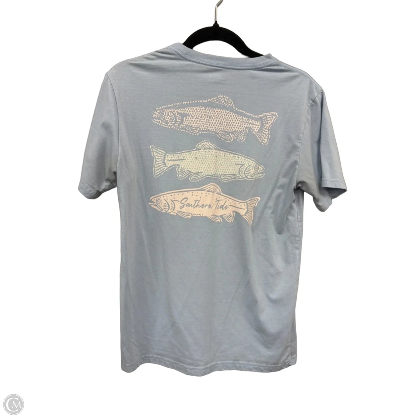 Top Short Sleeve Basic By Southern Tide In Blue, Size: S