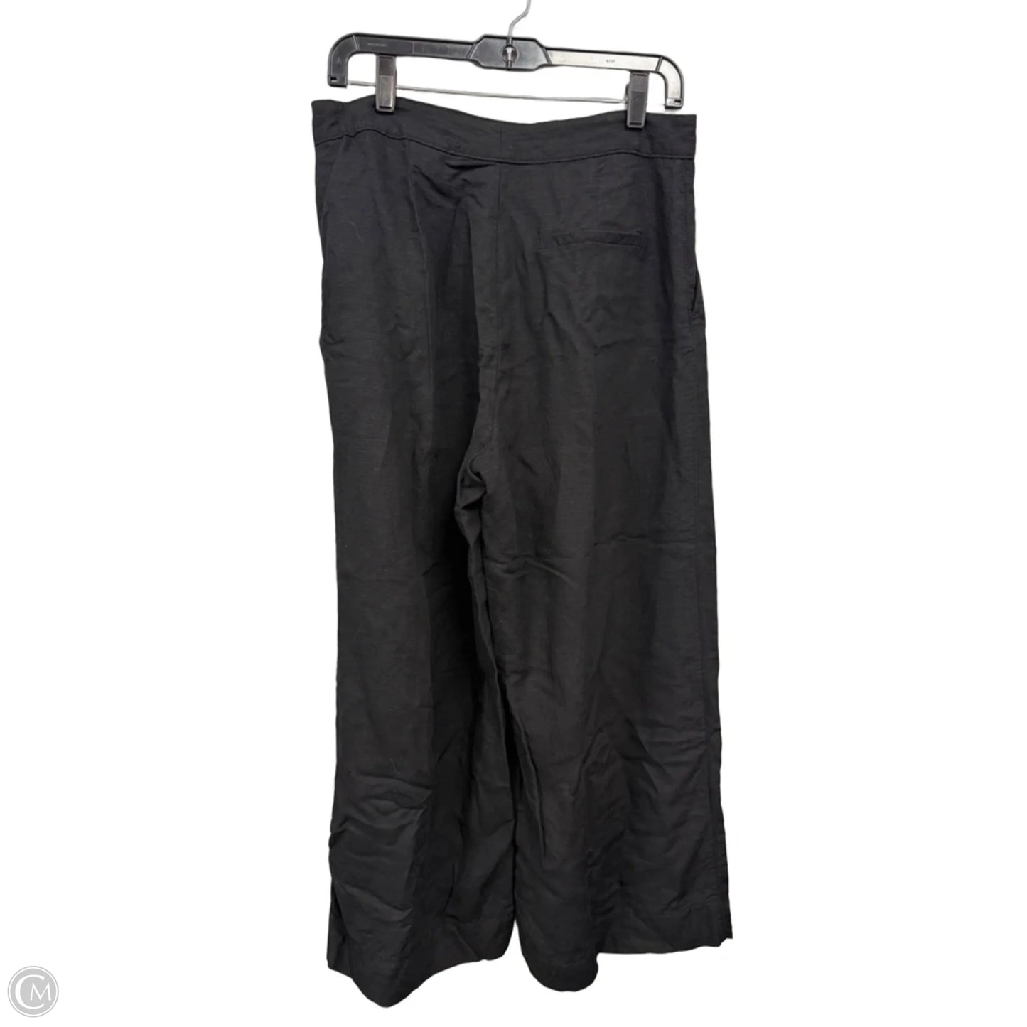 Pants Wide Leg By H&m In Black, Size: 8
