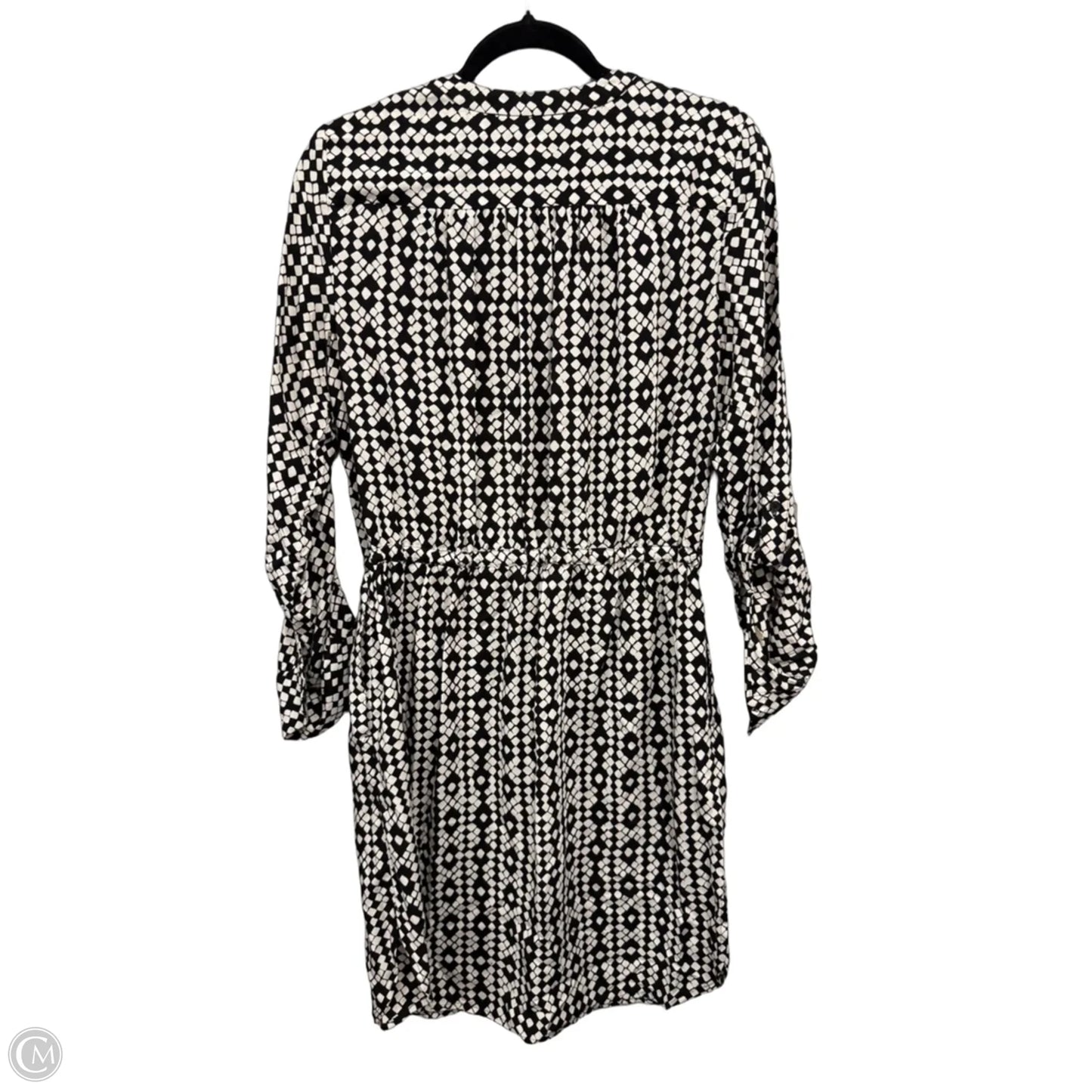 Dress Casual Short By Loft In Black & White, Size: M