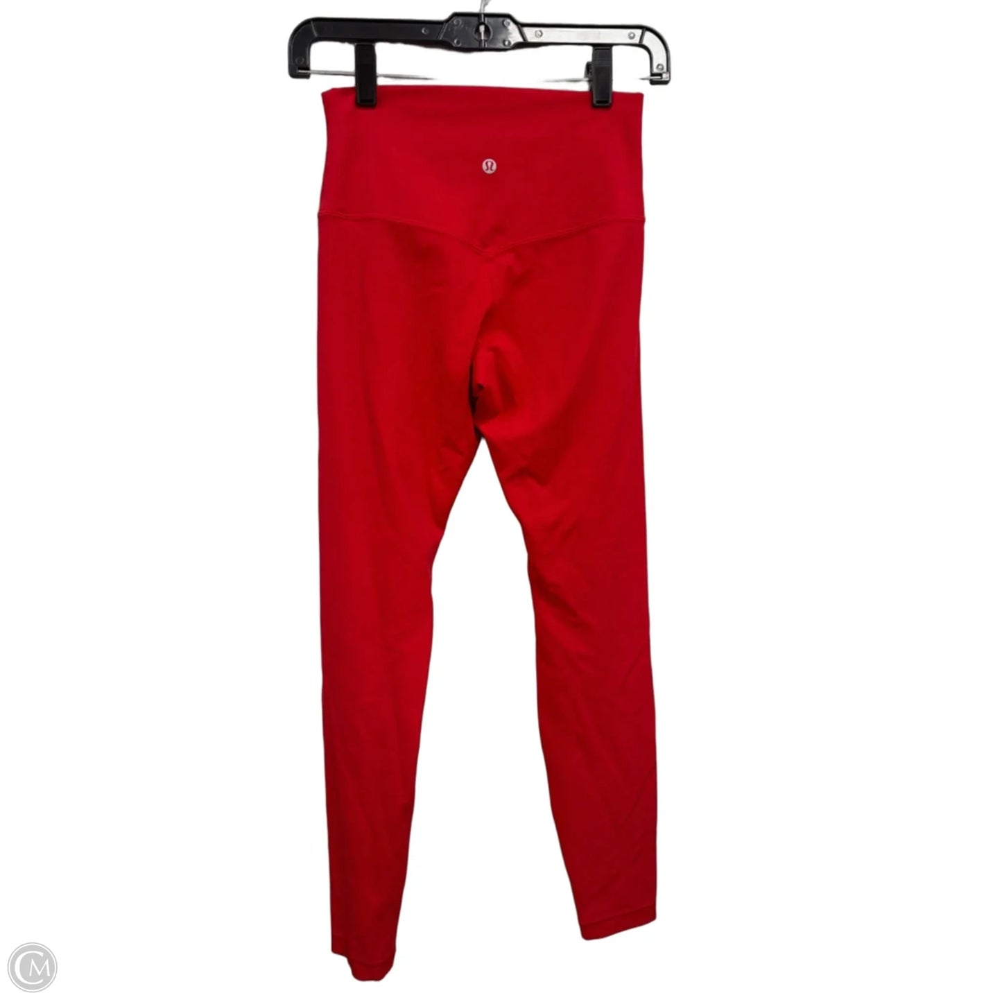 Athletic Leggings By Lululemon In Red, Size: 6