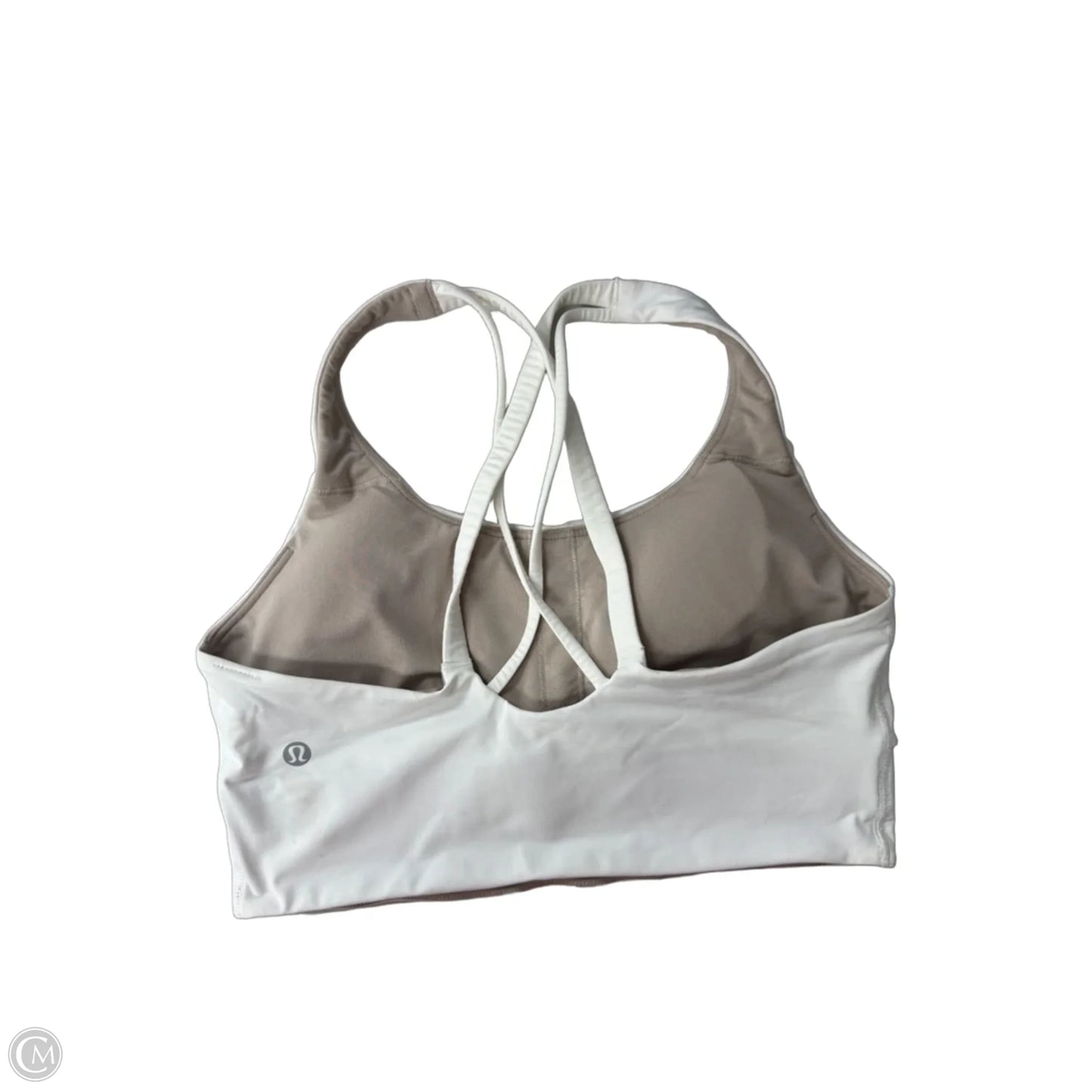 Athletic Bra By Lululemon In White, Size: S