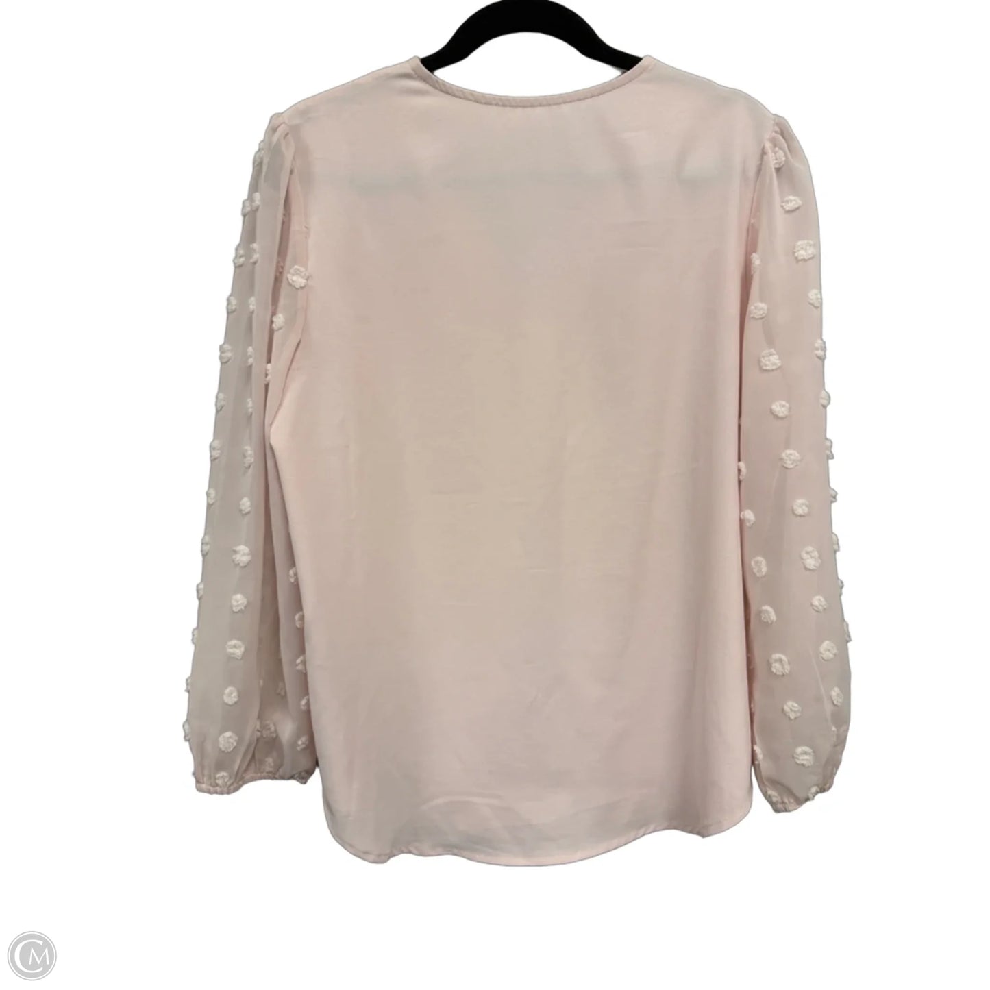 Top Long Sleeve By Clothes Mentor In Pink, Size: L
