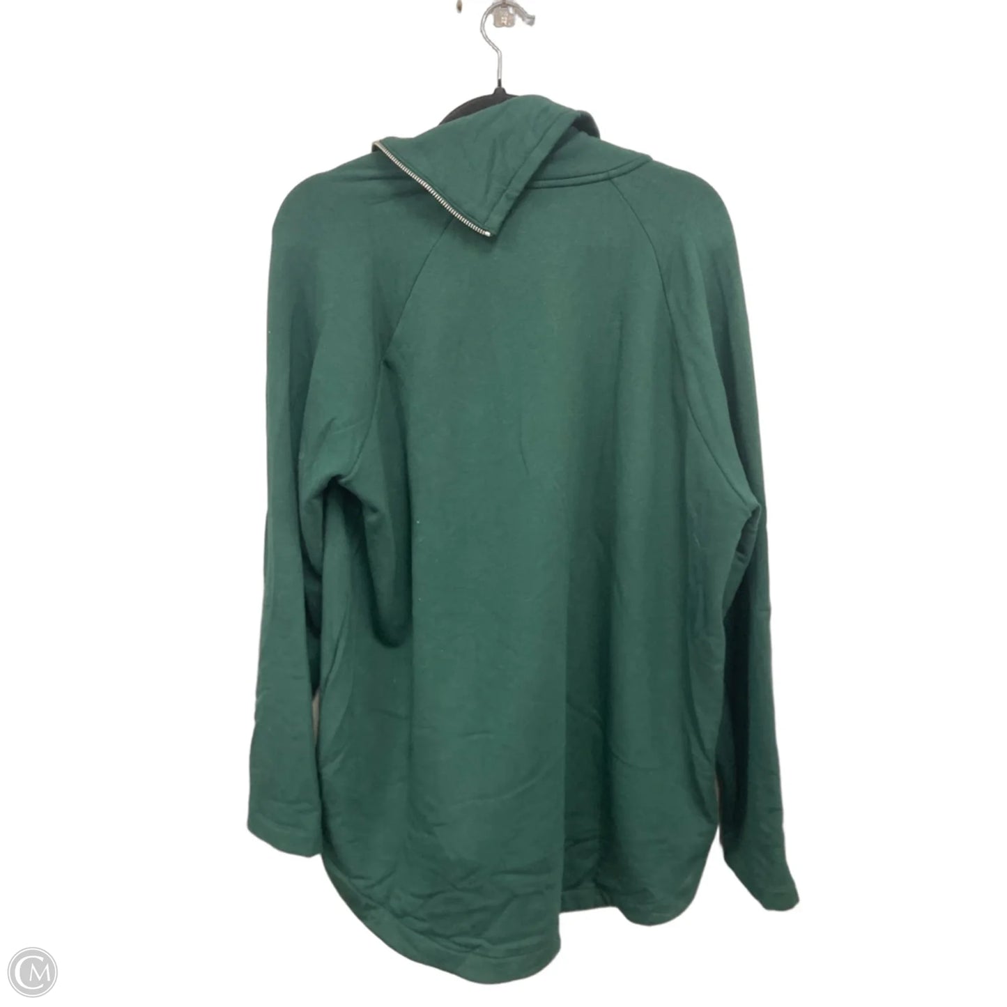 Sweatshirt Collar By Lou And Grey In Green, Size: L
