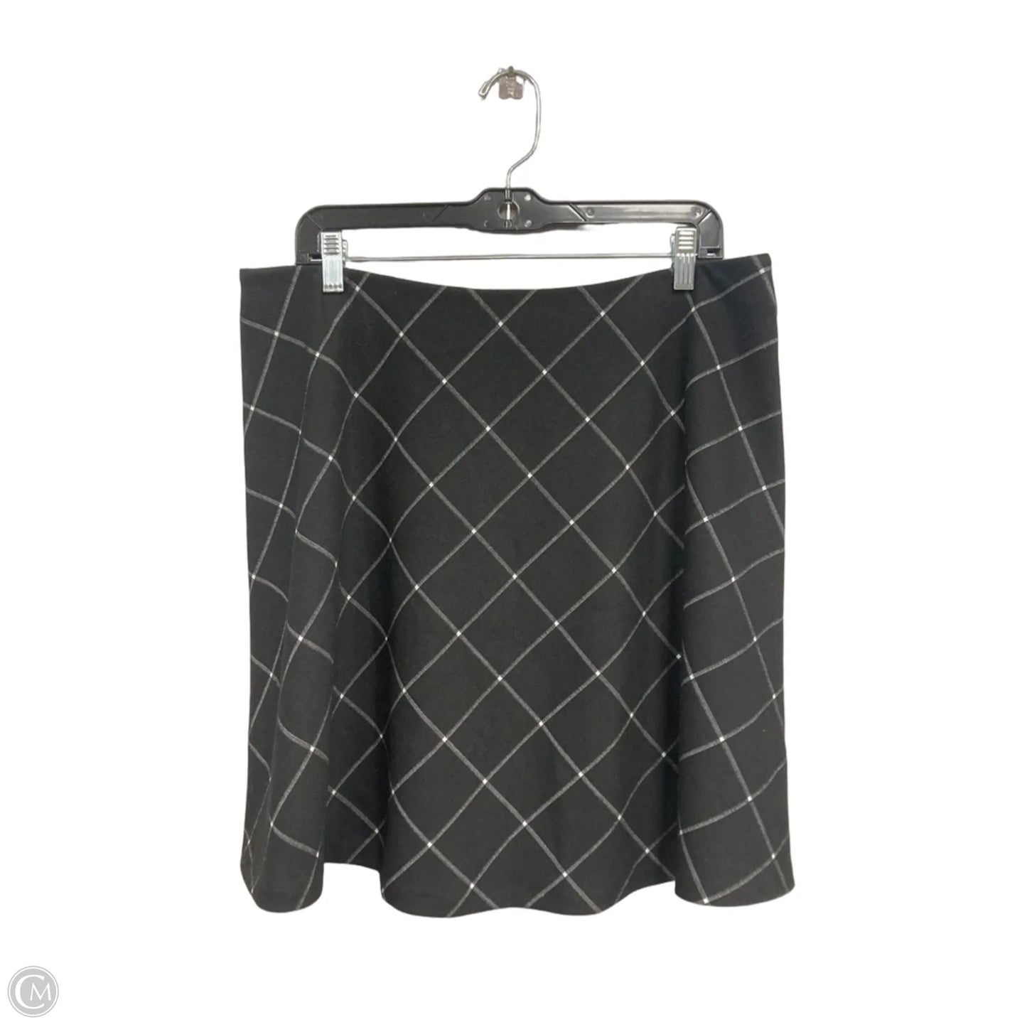 Skirt Mini & Short By Loft In Black & White, Size: L