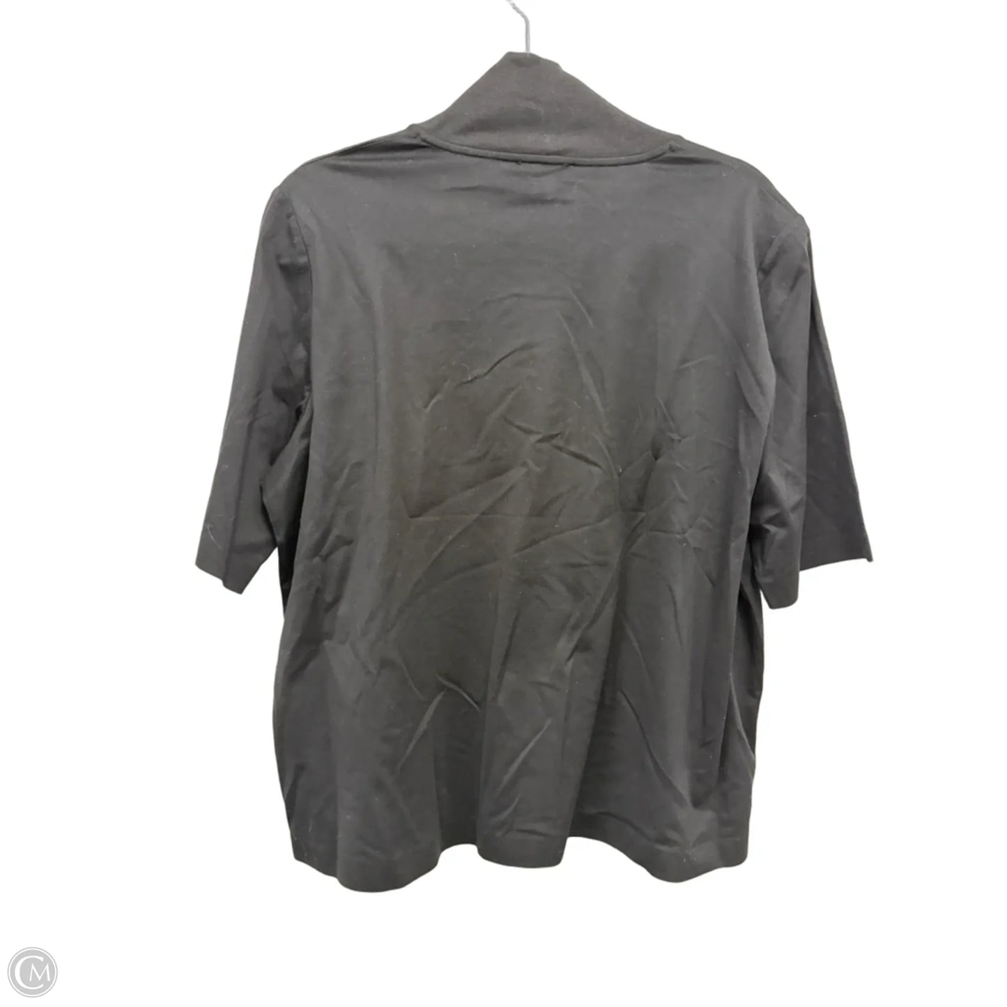 Top Short Sleeve By Cos In Black, Size: L