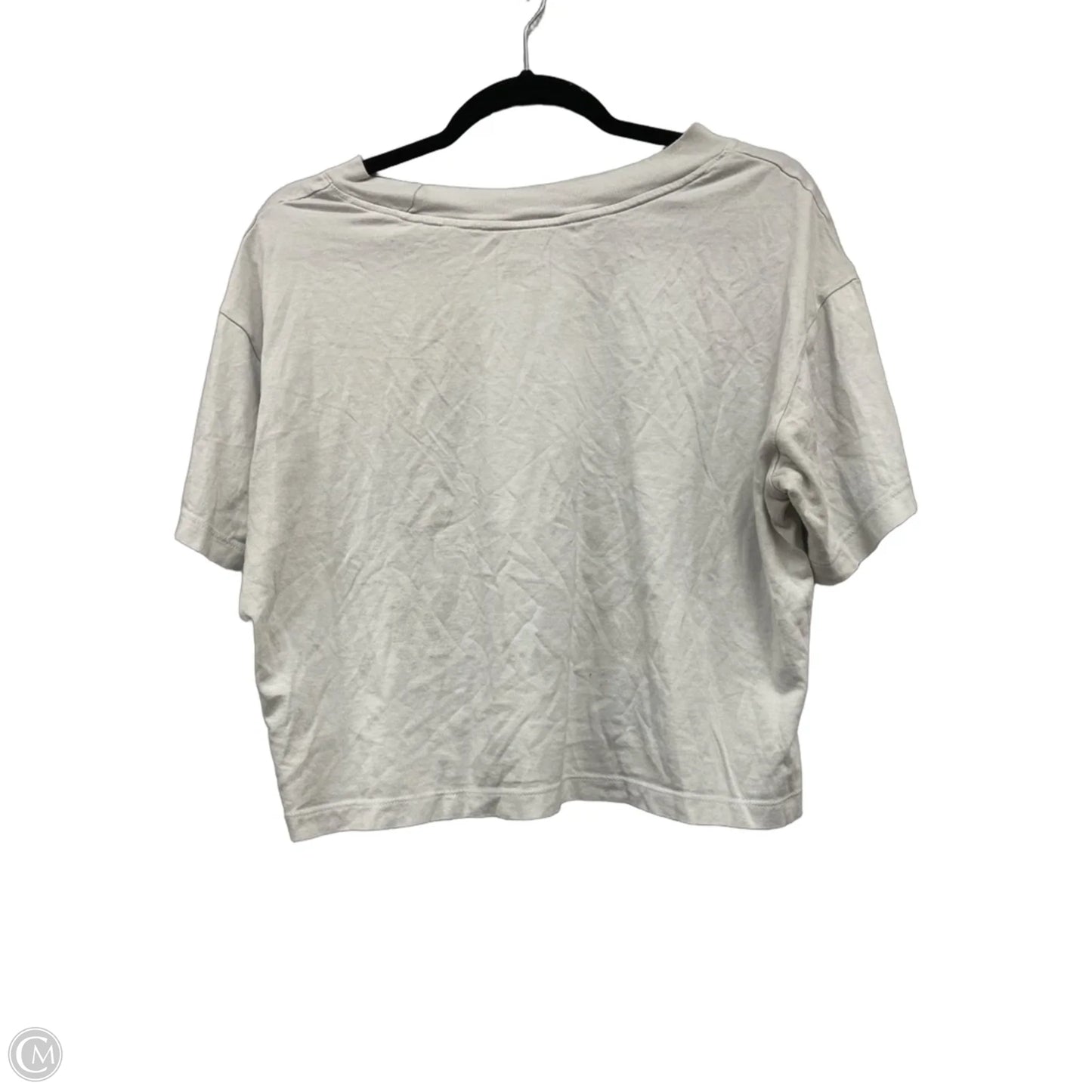 Top Short Sleeve Basic By The North Face In Grey & White, Size: M