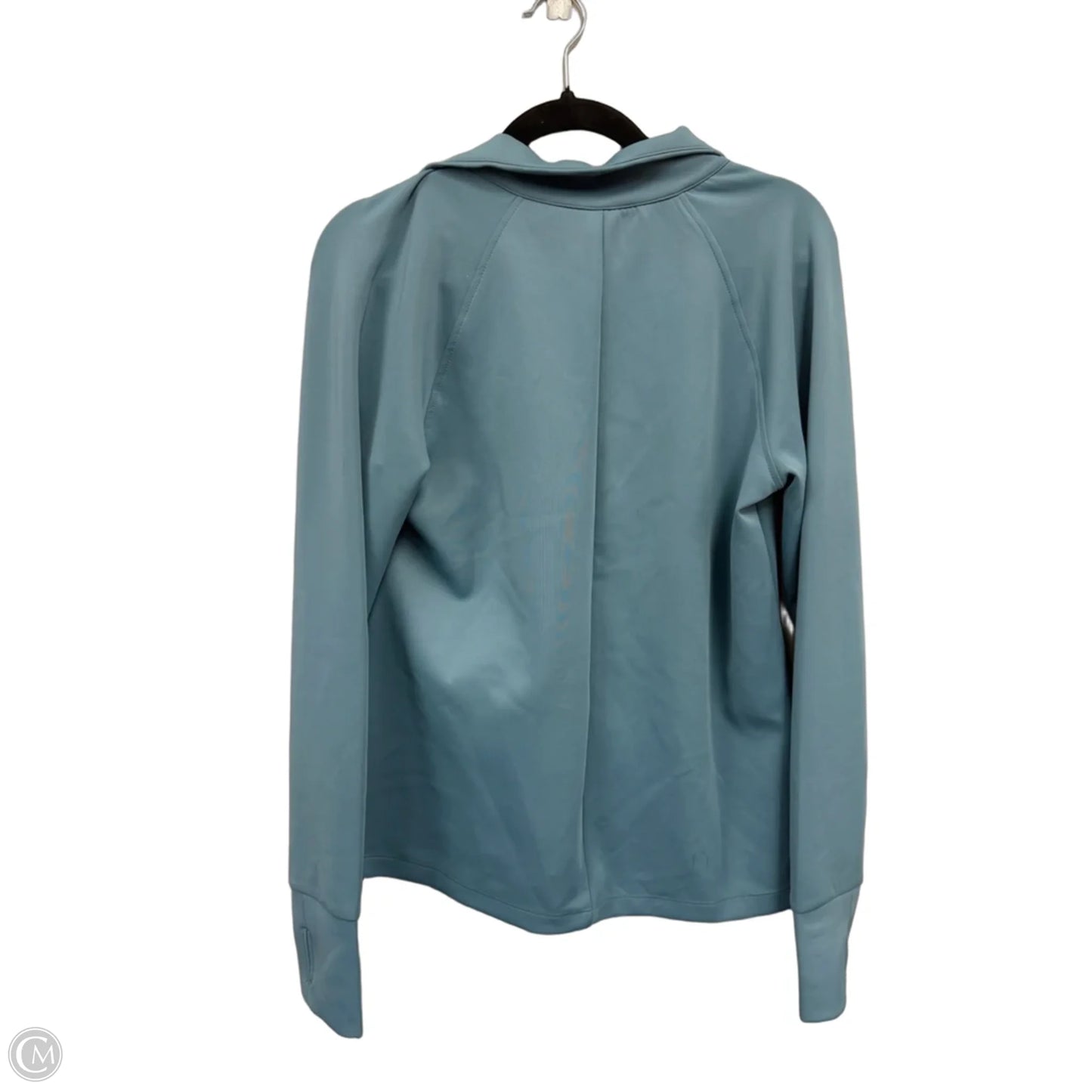 Athletic Jacket By Apana In Teal, Size: M