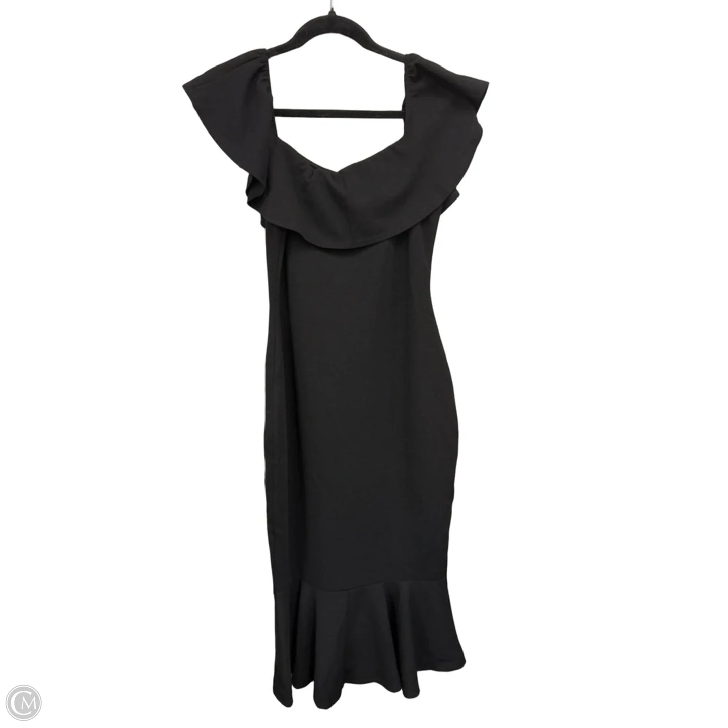 Dress Casual Midi By Gilli In Black, Size: M