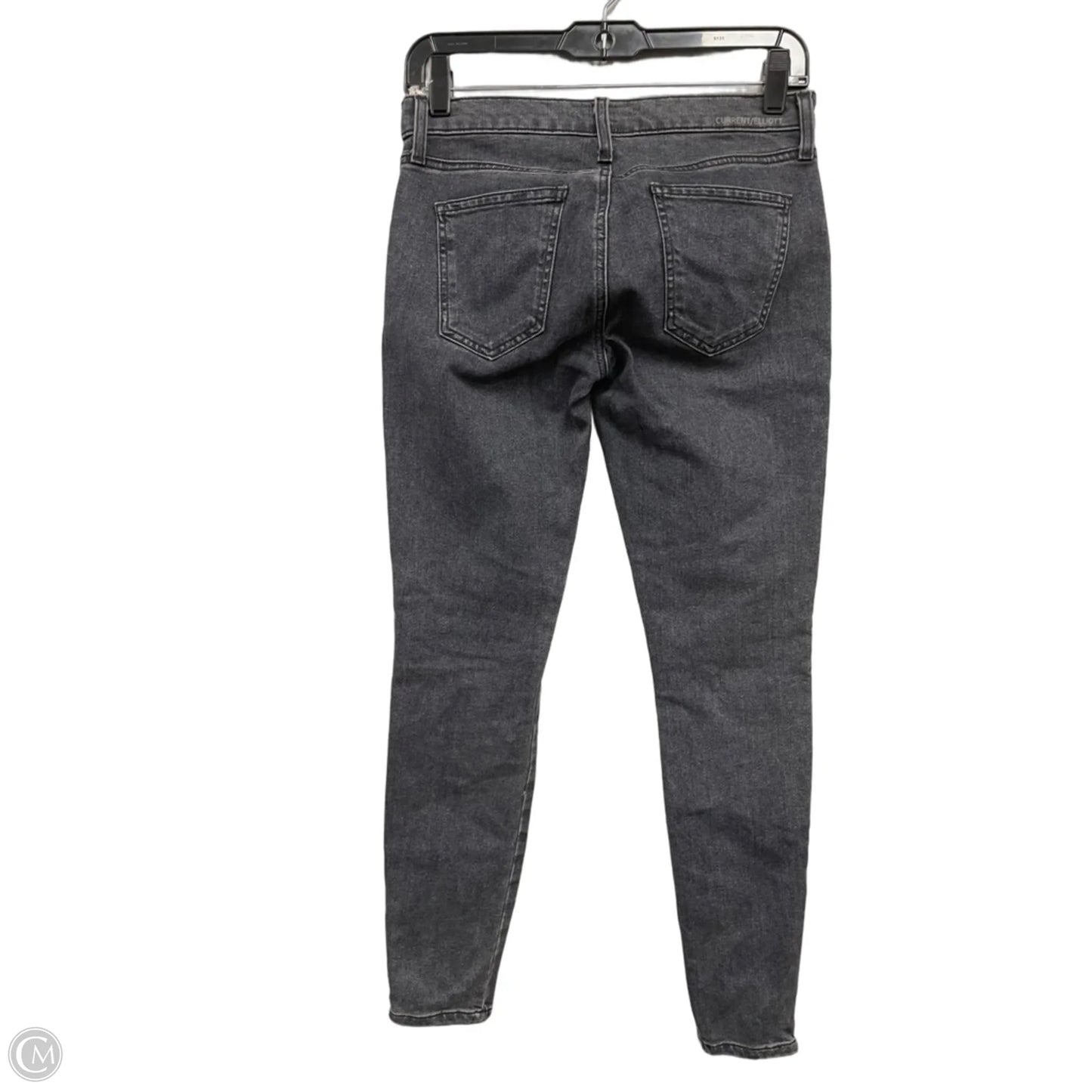 Jeans Skinny By Current Elliott In Grey, Size: 0