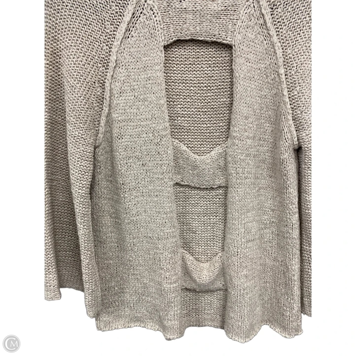 Sweater By Clothes Mentor In Tan, Size: M