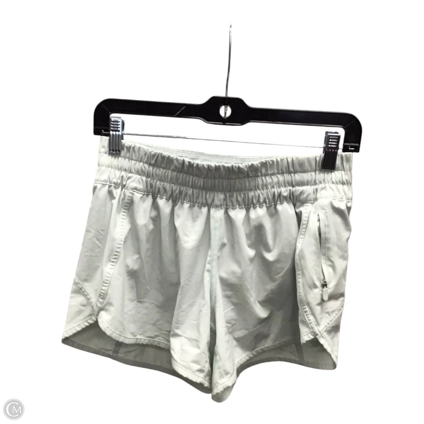 Athletic Shorts By Lululemon In Green, Size: 8