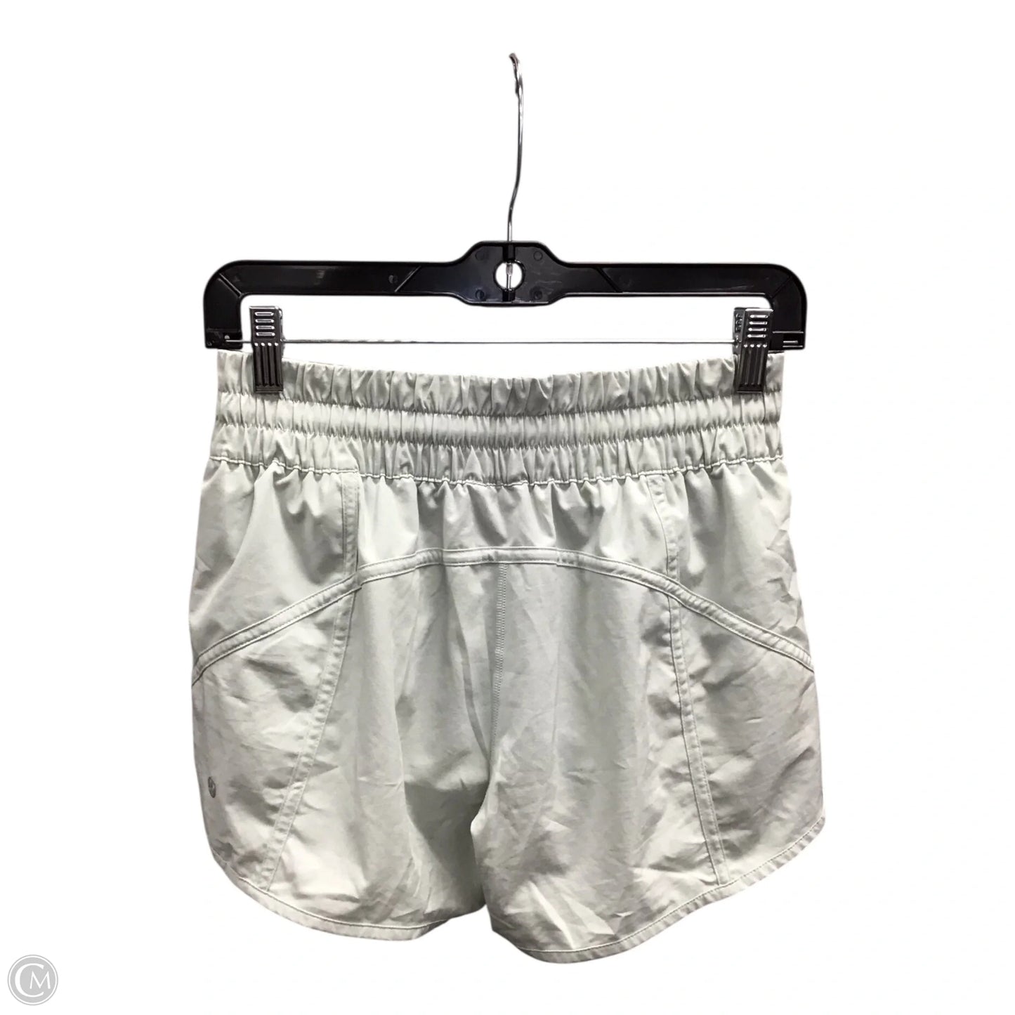 Athletic Shorts By Lululemon In Green, Size: 8