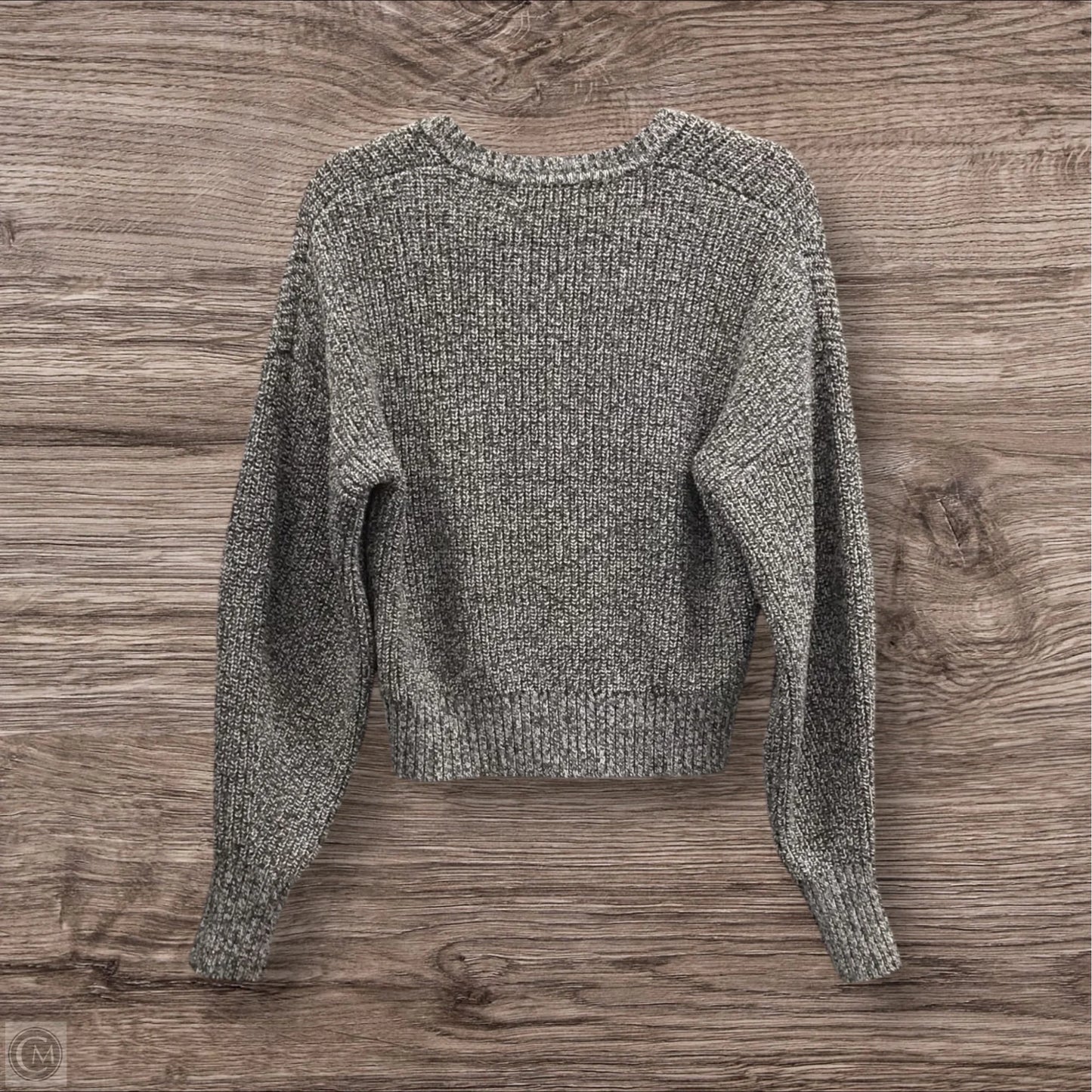 Sweater Designer By Rebecca Minkoff In Grey & White, Size: M
