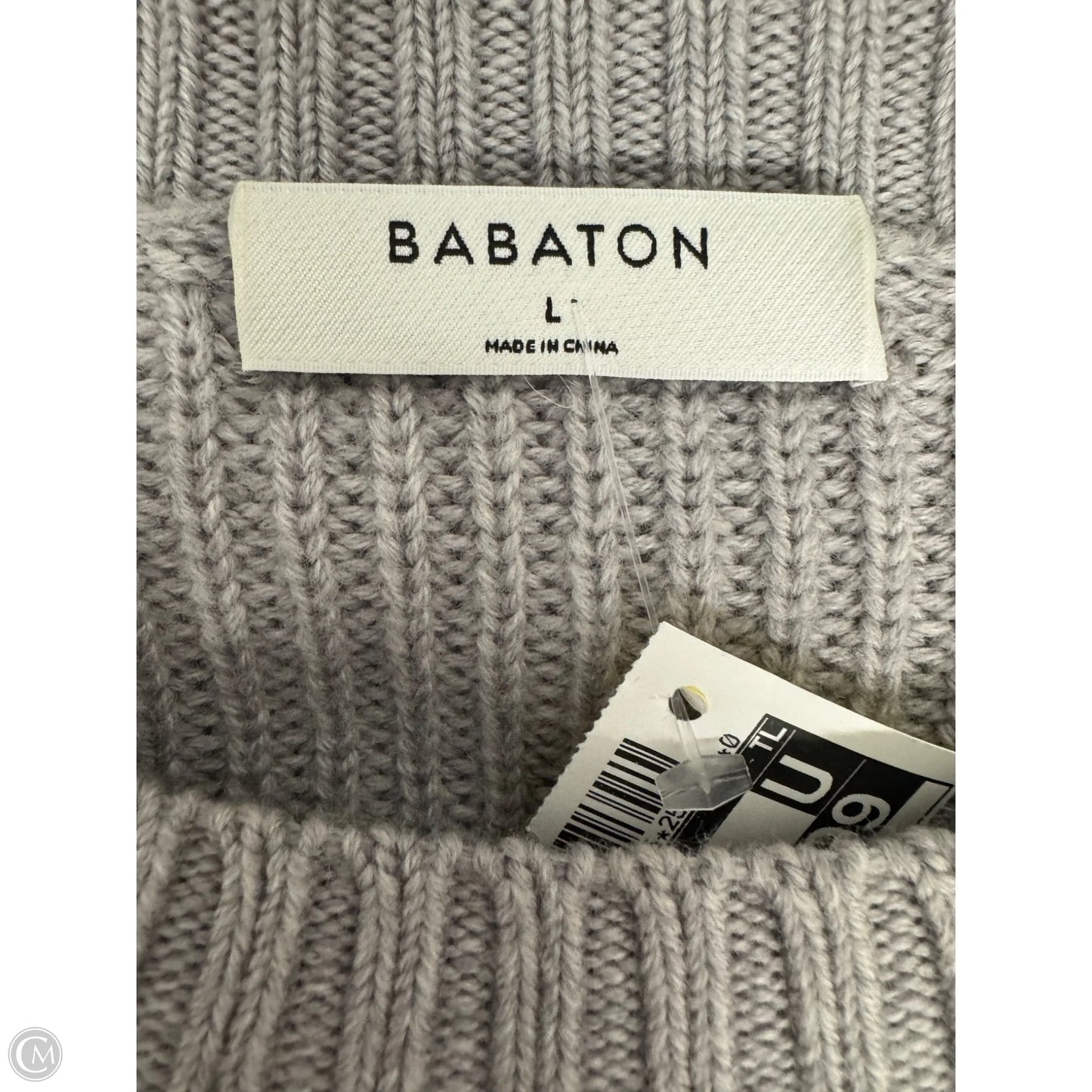 Sweater By Babaton In Grey, Size: L