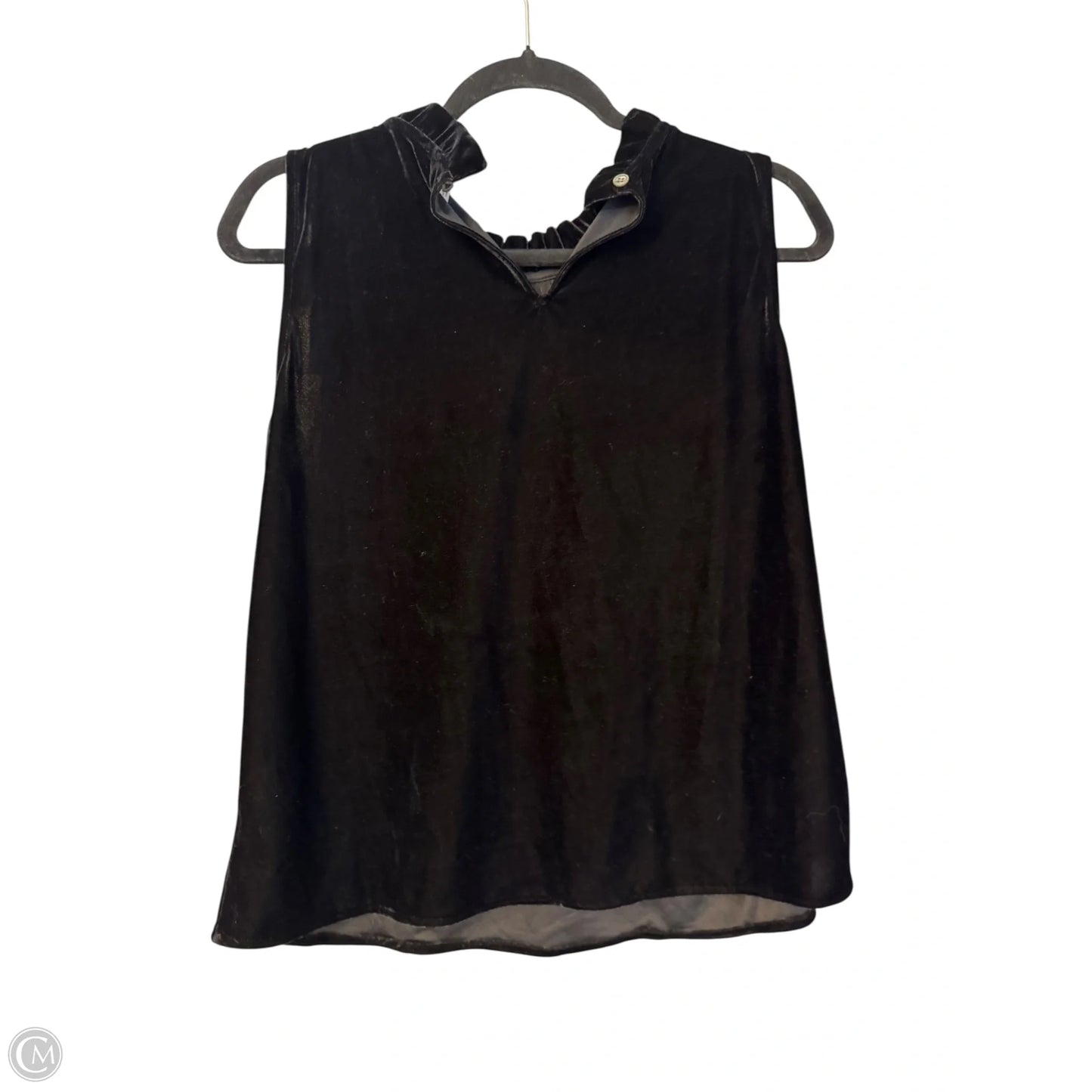Top Sleeveless By J. Crew In Black, Size: M