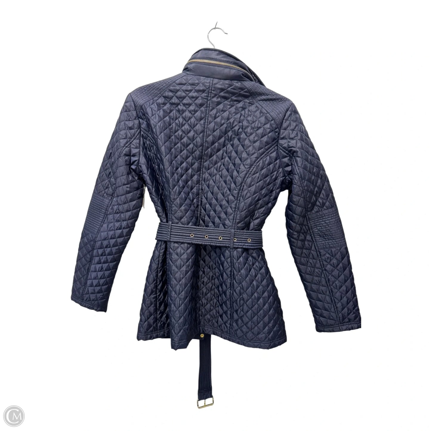 Jacket Puffer & Quilted By Michael By Michael Kors In Navy, Size: M