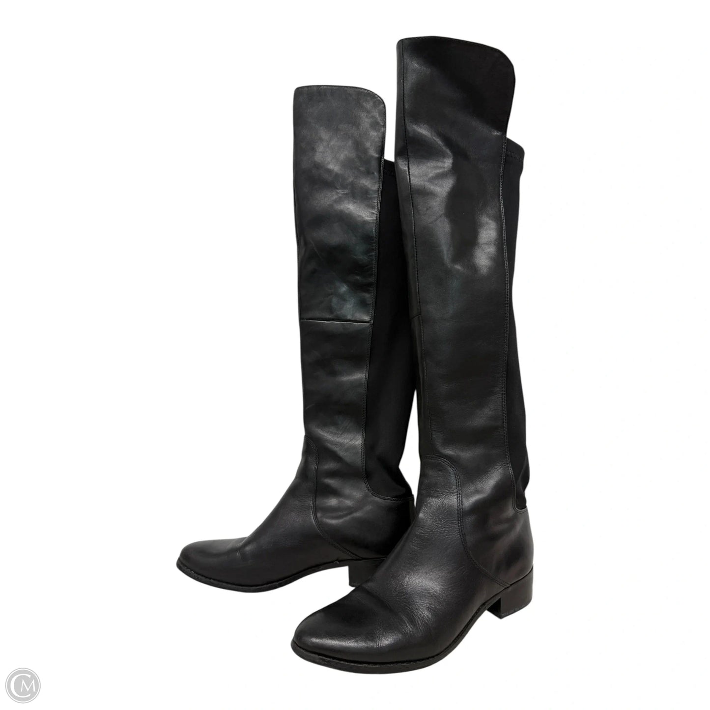 Boots Mid-calf Flats By Charles By Charles David In Black, Size: 8