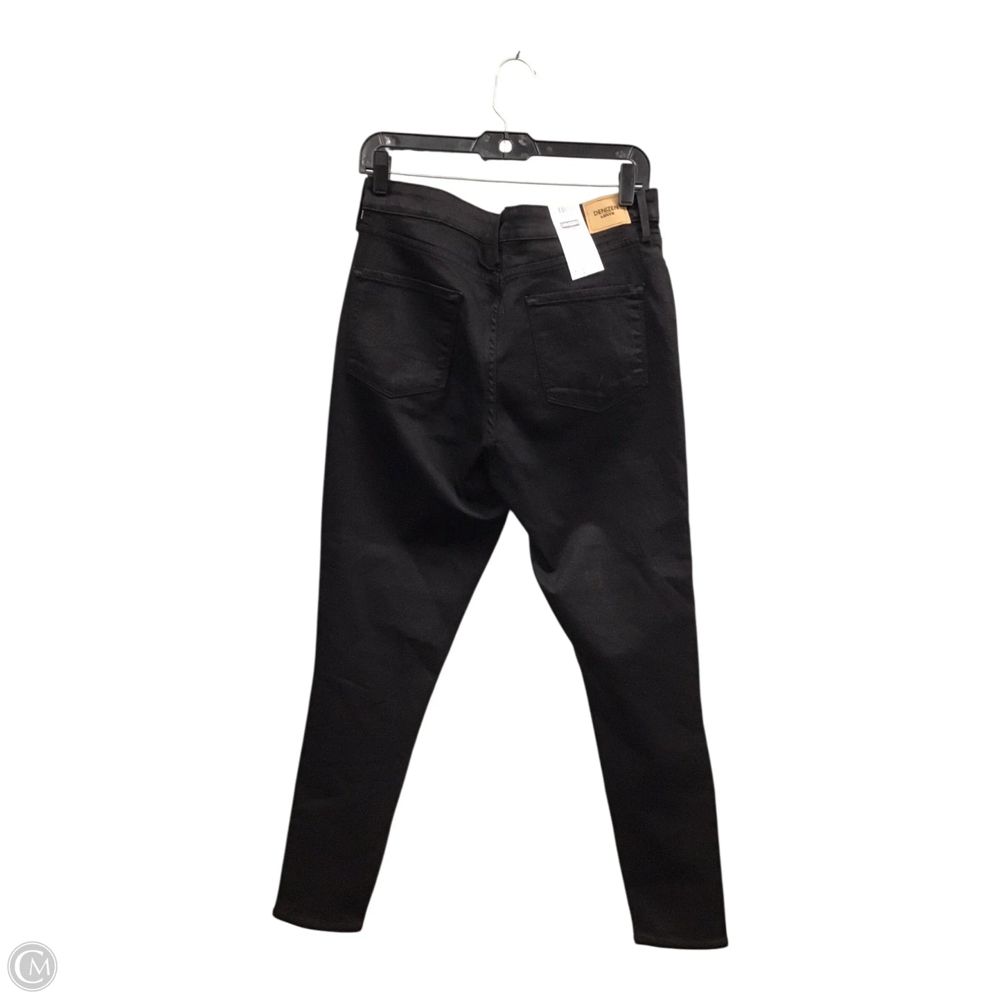 Jeans Skinny By Denizen By Levis In Black, Size: 14