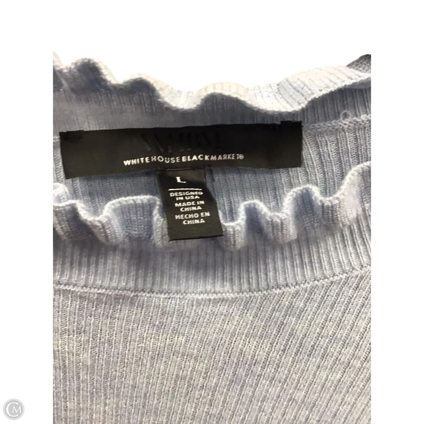 Sweater By White House Black Market In Blue, Size: L