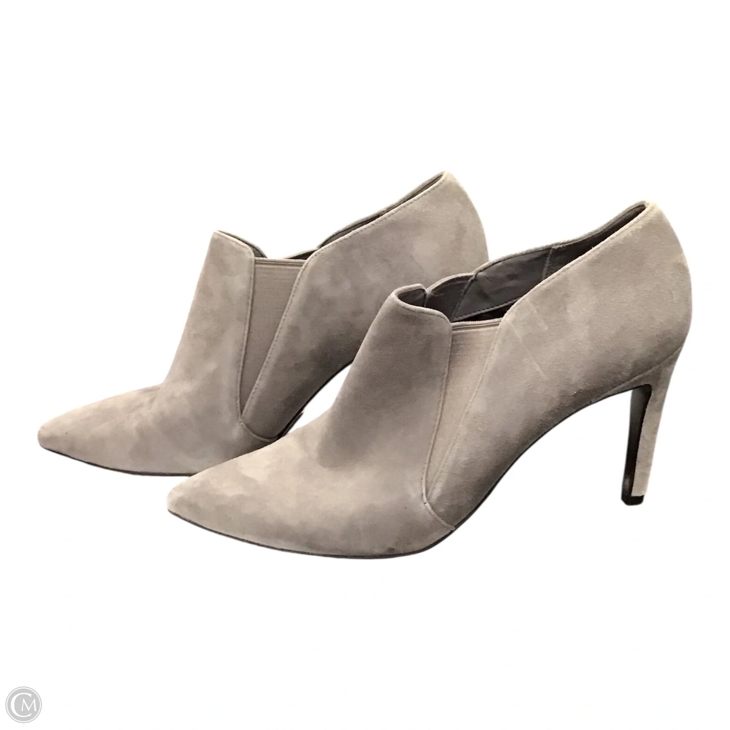 Boots Ankle Heels By Cole-haan In Grey, Size: 8.5