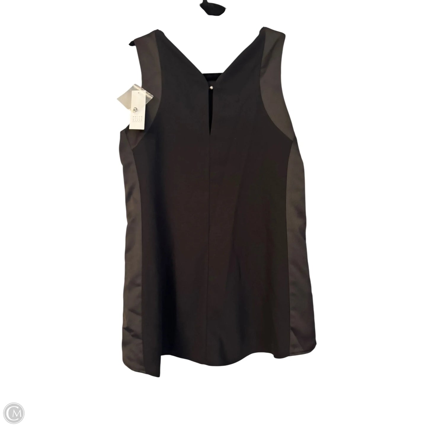 Blouse Sleeveless By White House Black Market In Black, Size: 0x