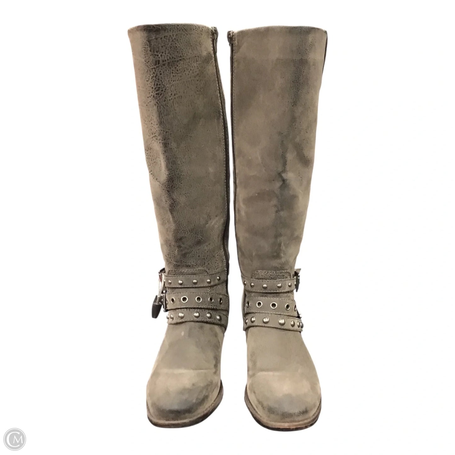 Boots Mid-calf Flats By Nicole In Brown, Size: 8