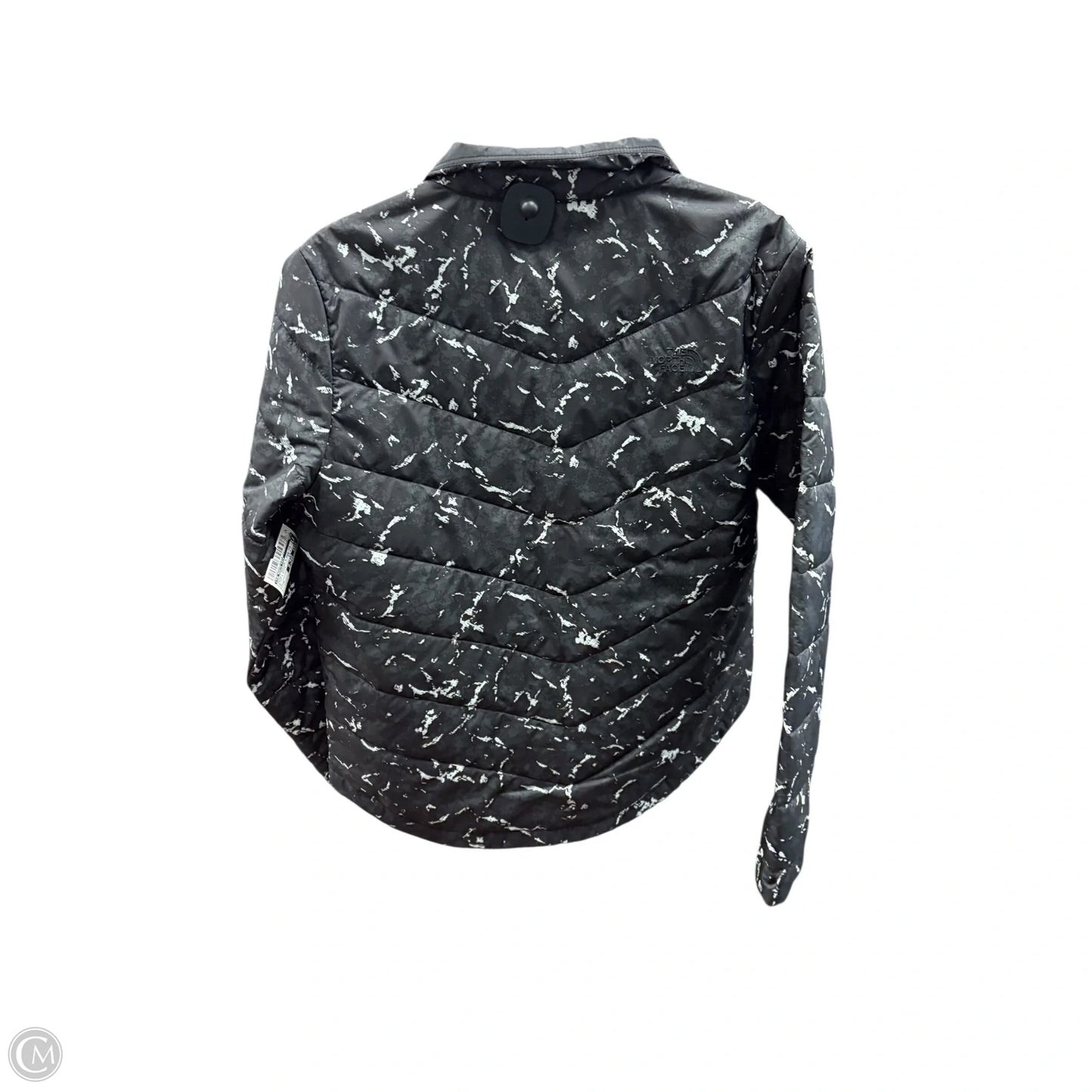 Jacket Puffer & Quilted By The North Face In Black & White, Size: M