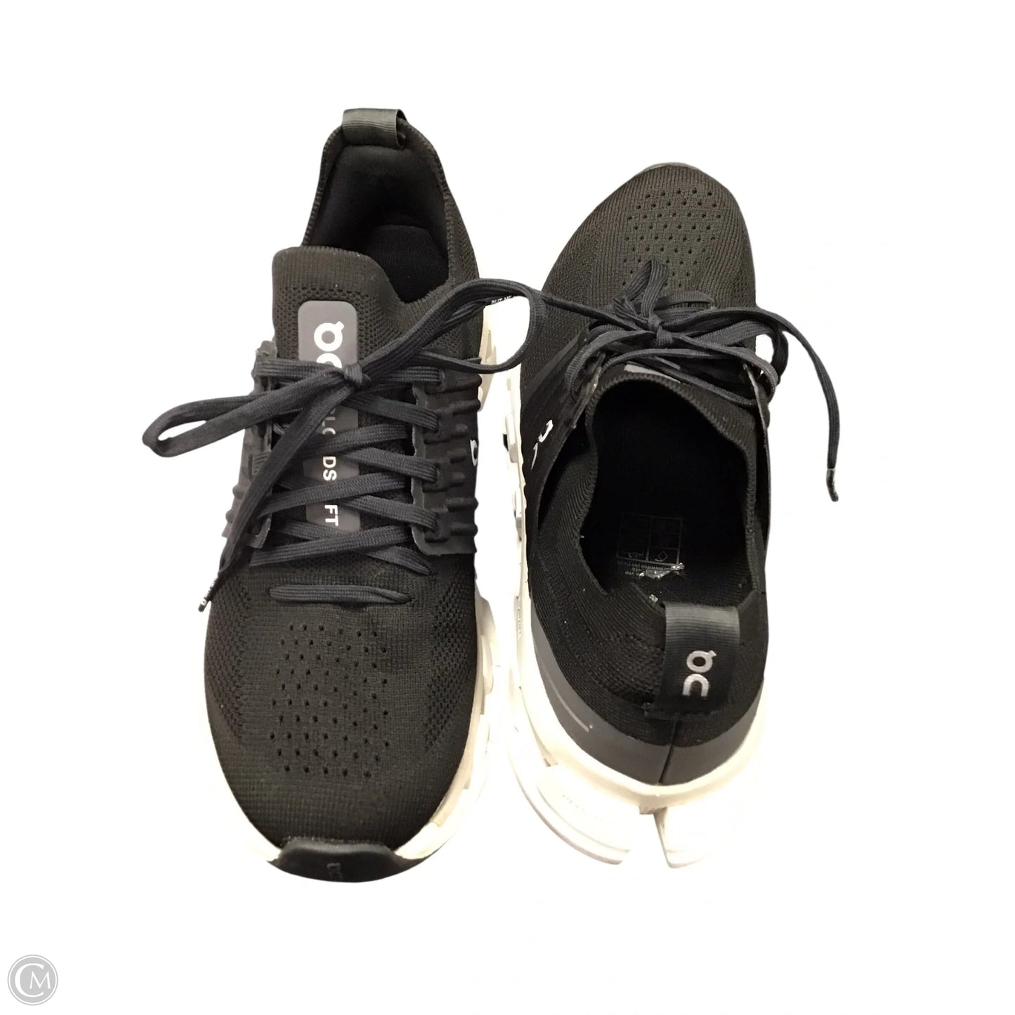 Shoes Athletic By On In Black & White, Size: 8