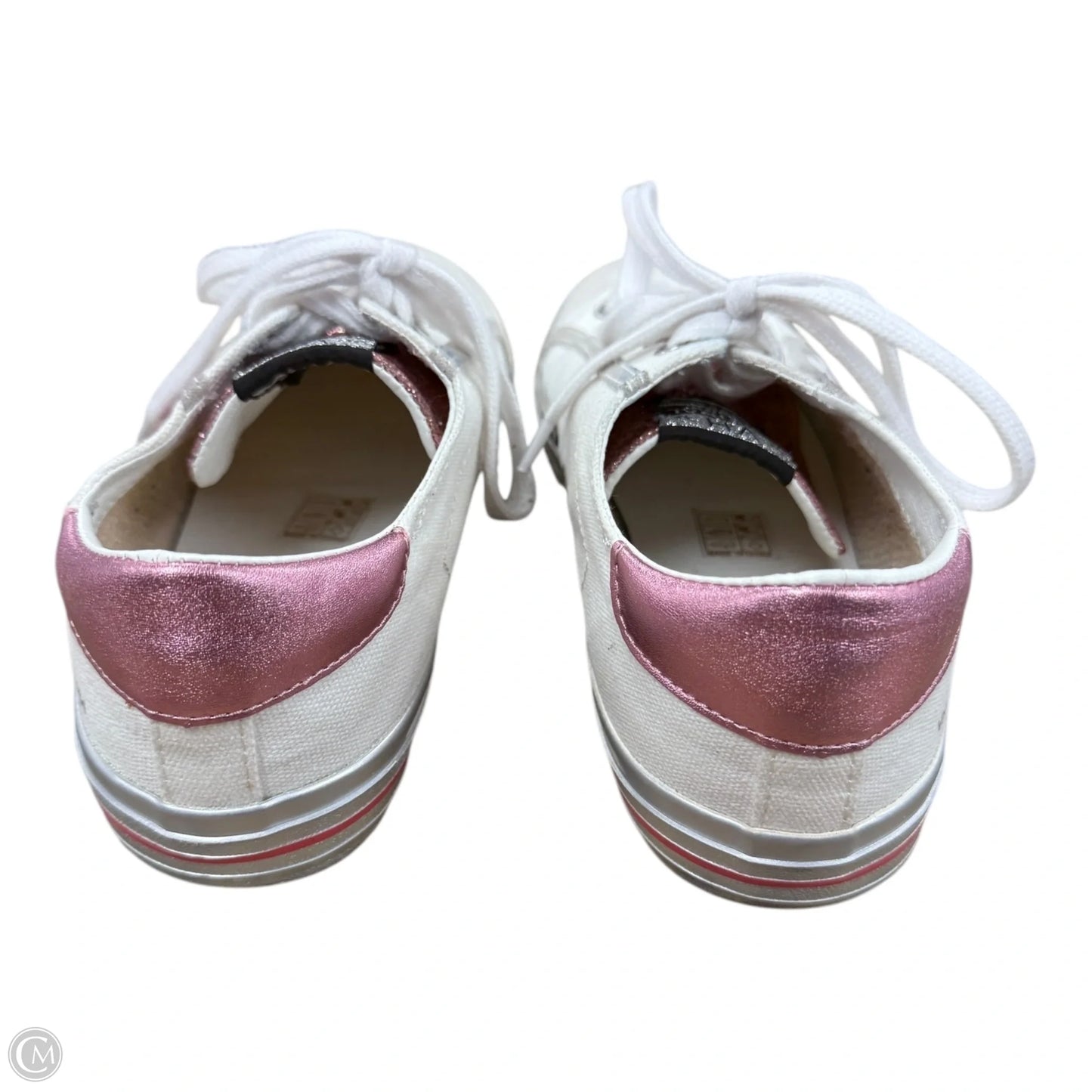 Shoes Sneakers By Vintage Havana In Pink & White, Size: 8