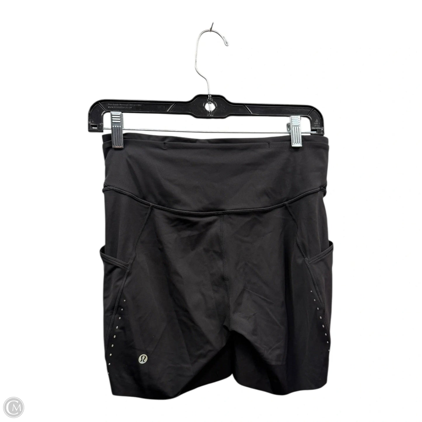 Athletic Shorts By Lululemon In Black, Size: 8