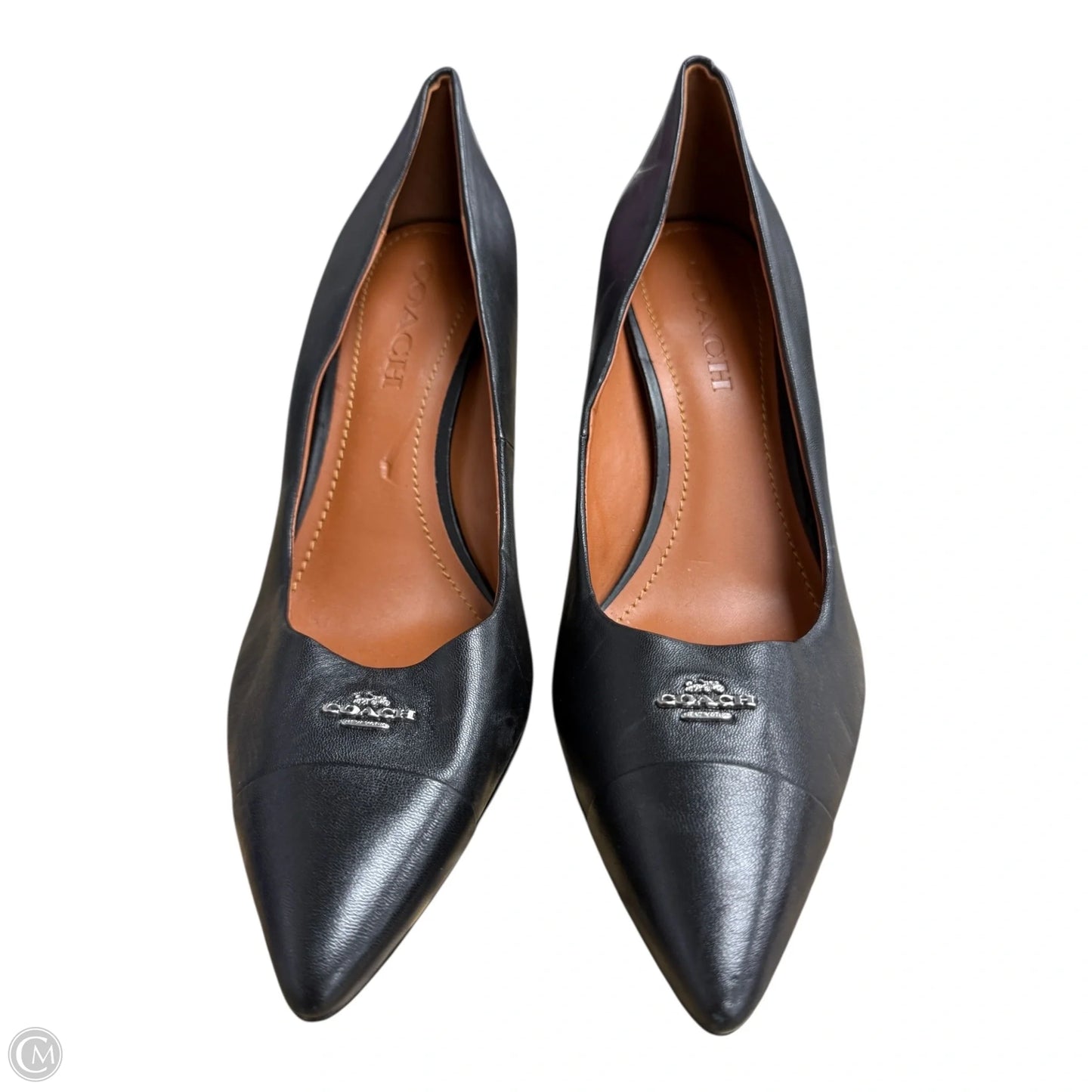 Shoes Designer By Coach In Black, Size: 8.5