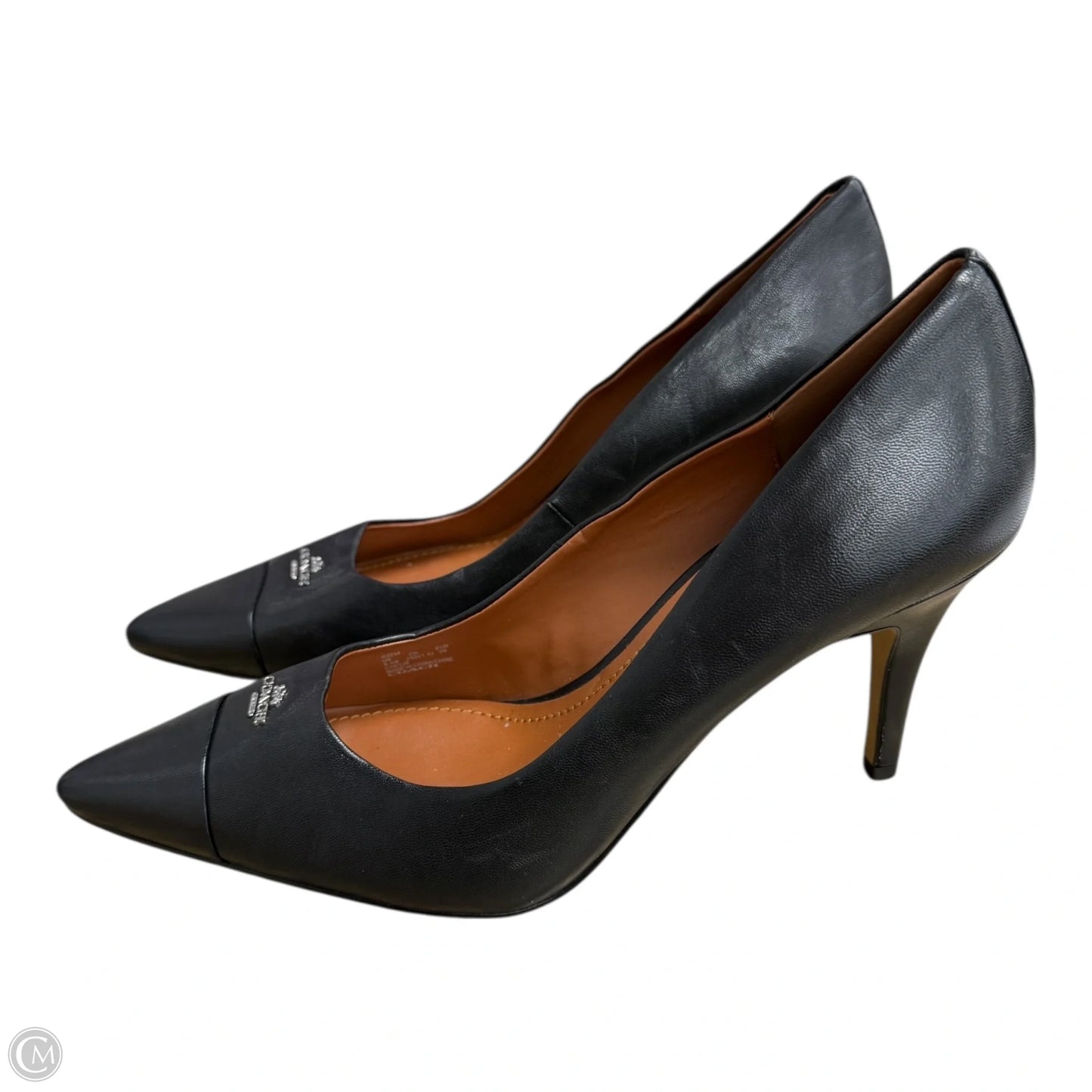 Shoes Designer By Coach In Black, Size: 8.5