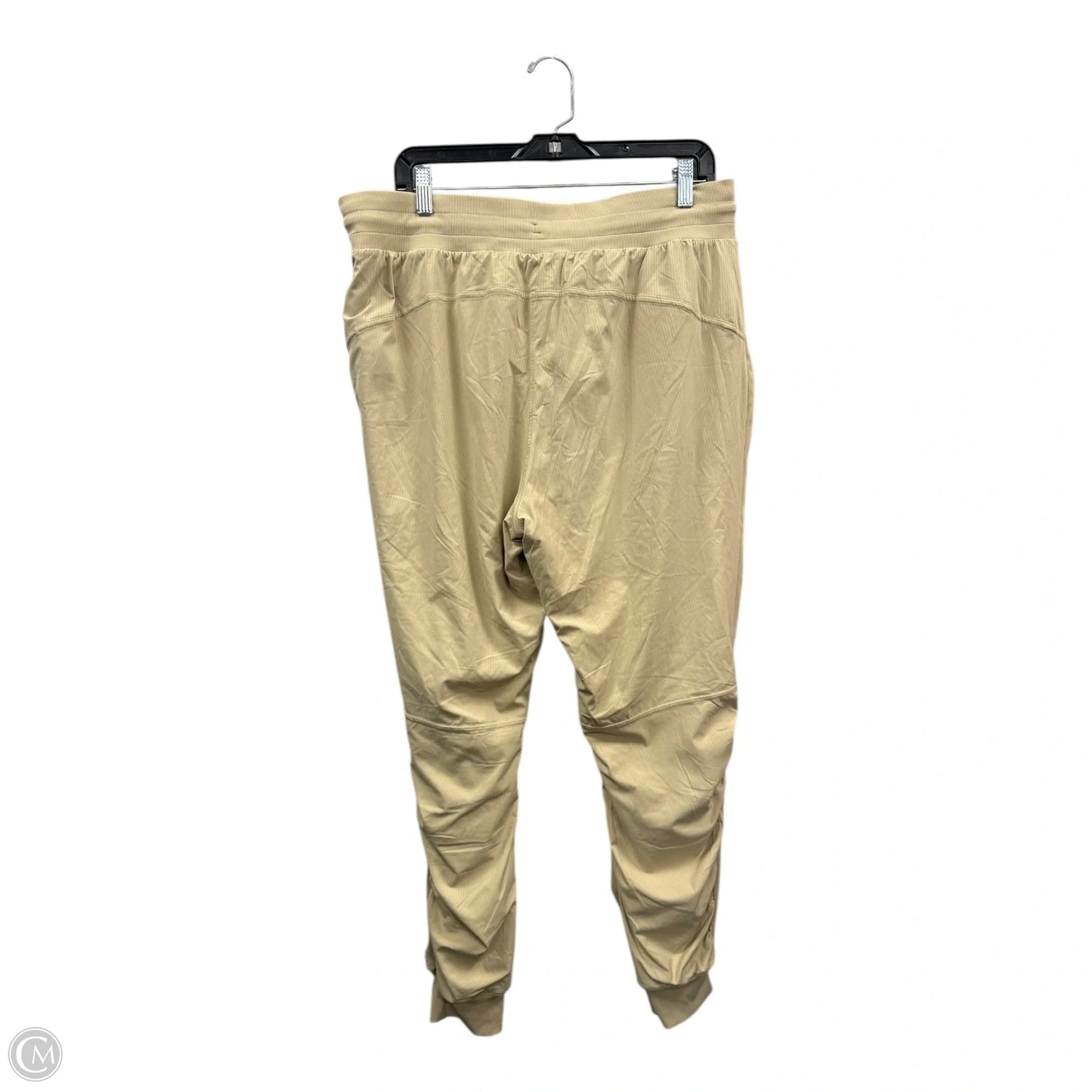 Athletic Pants By Lululemon In Tan, Size: L