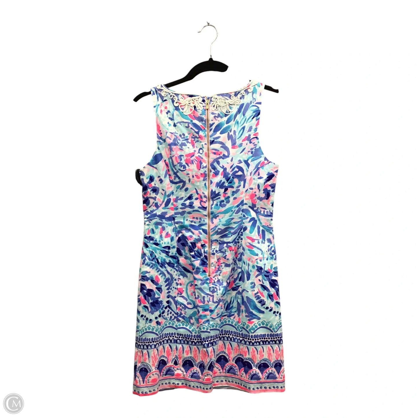 Dress Designer By Lilly Pulitzer In Blue & Pink, Size: 0